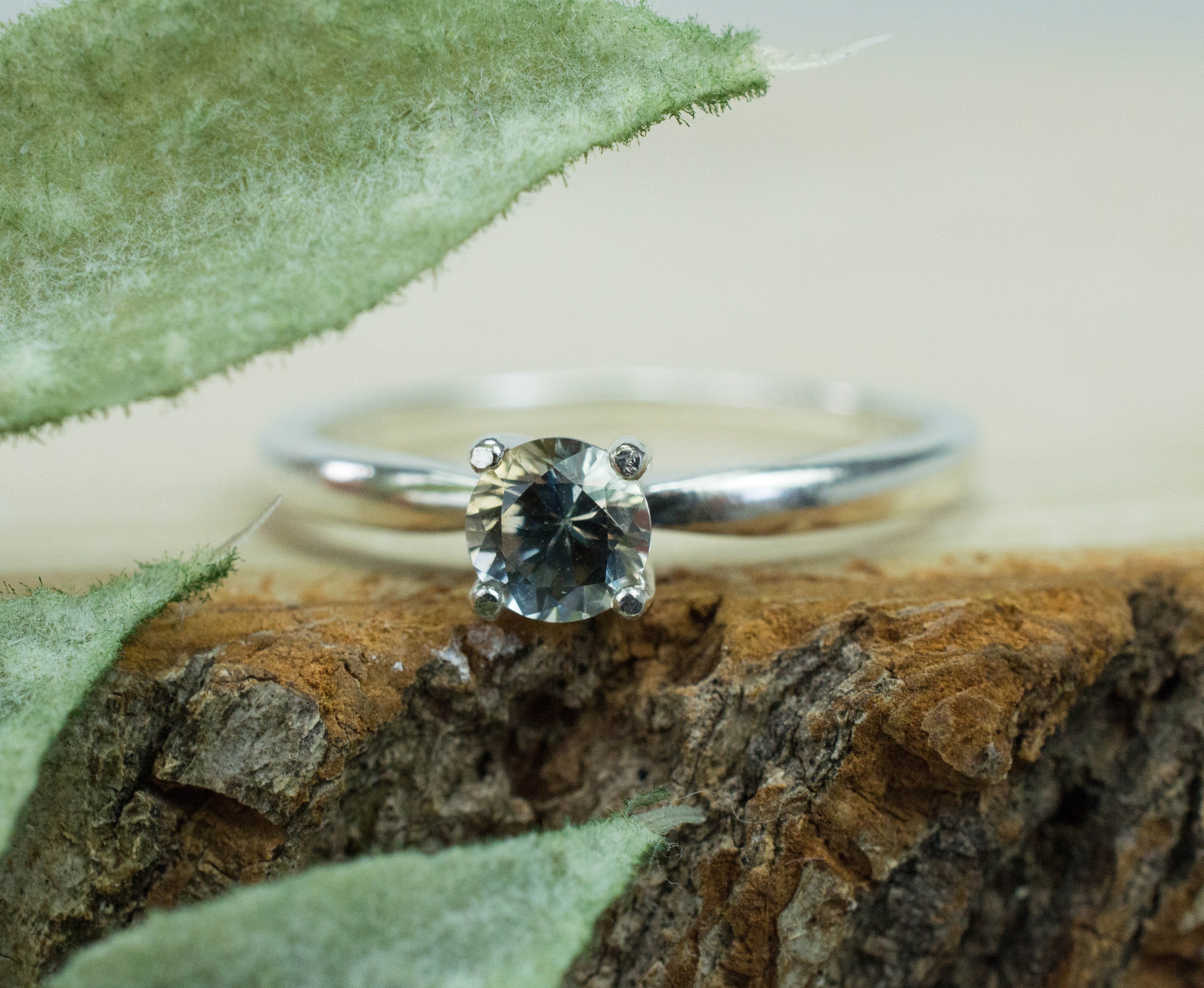 Montana Sapphire Ring, Genuine USA Parti Sapphire; 0.470cts - Mark Oliver Gems