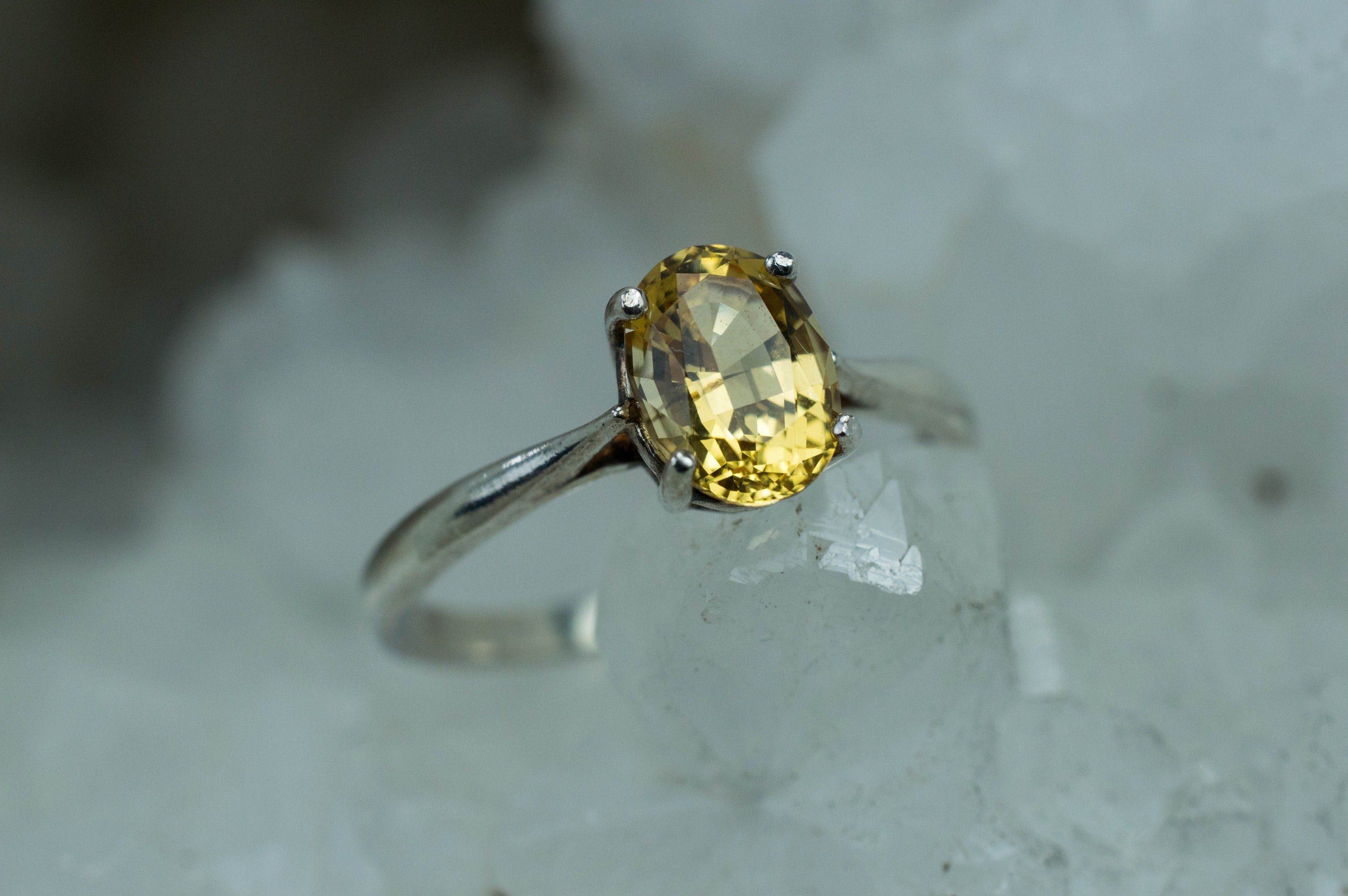 Imperial Topaz Ring, Genuine Untreated Brazilian Topaz; 1.370cts - Mark Oliver Gems