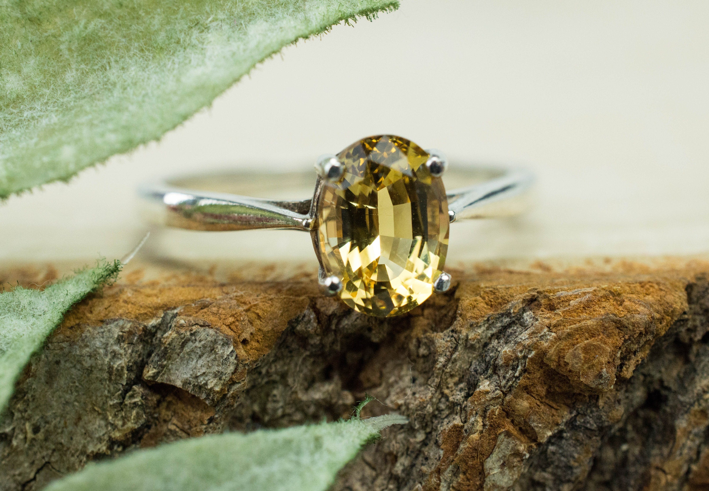 Imperial Topaz Ring, Genuine Untreated Brazilian Topaz; 1.370cts - Mark Oliver Gems