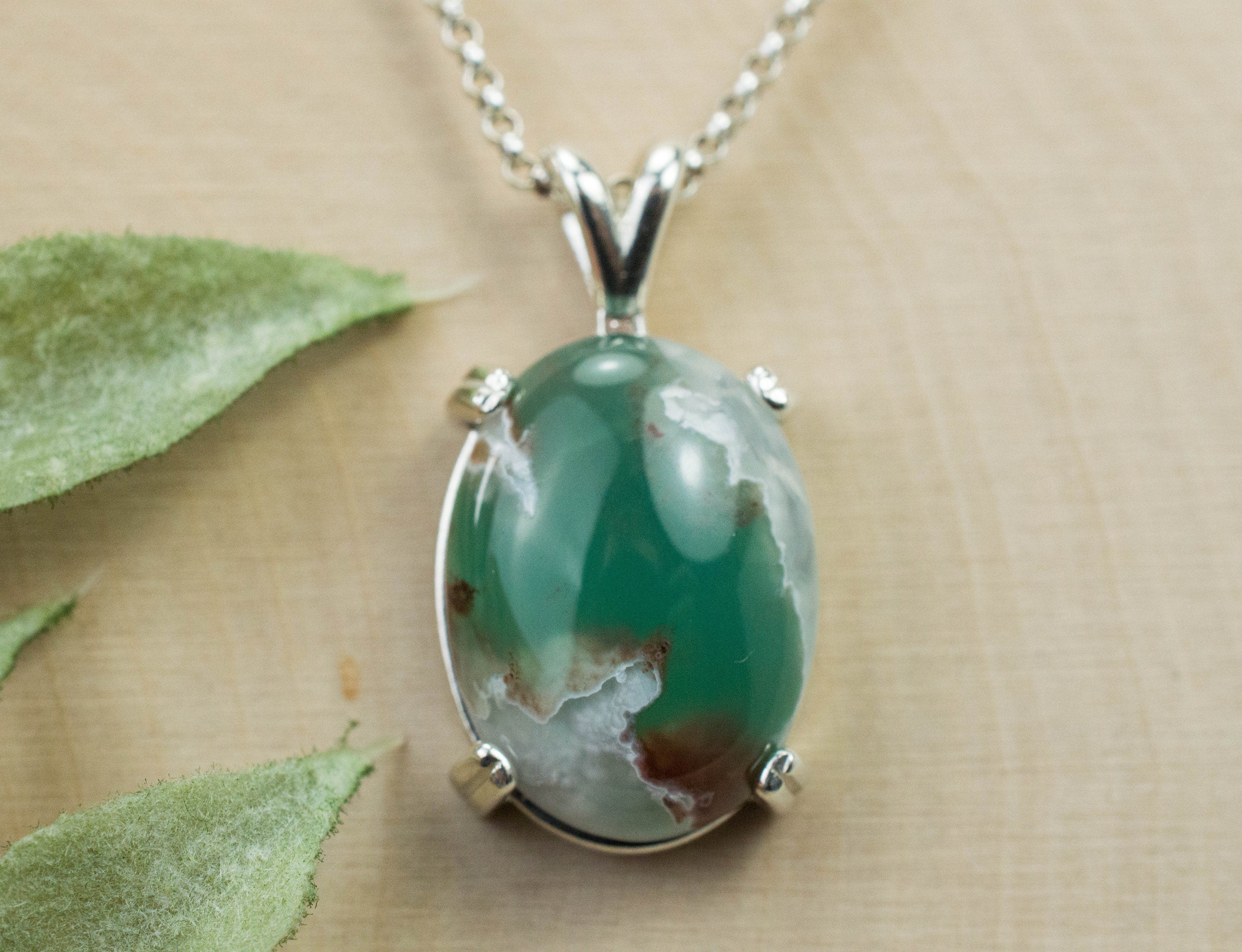 Aquaprase Pendant; Genuine Untreated African Aquaprase™; 12.620cts - Mark Oliver Gems