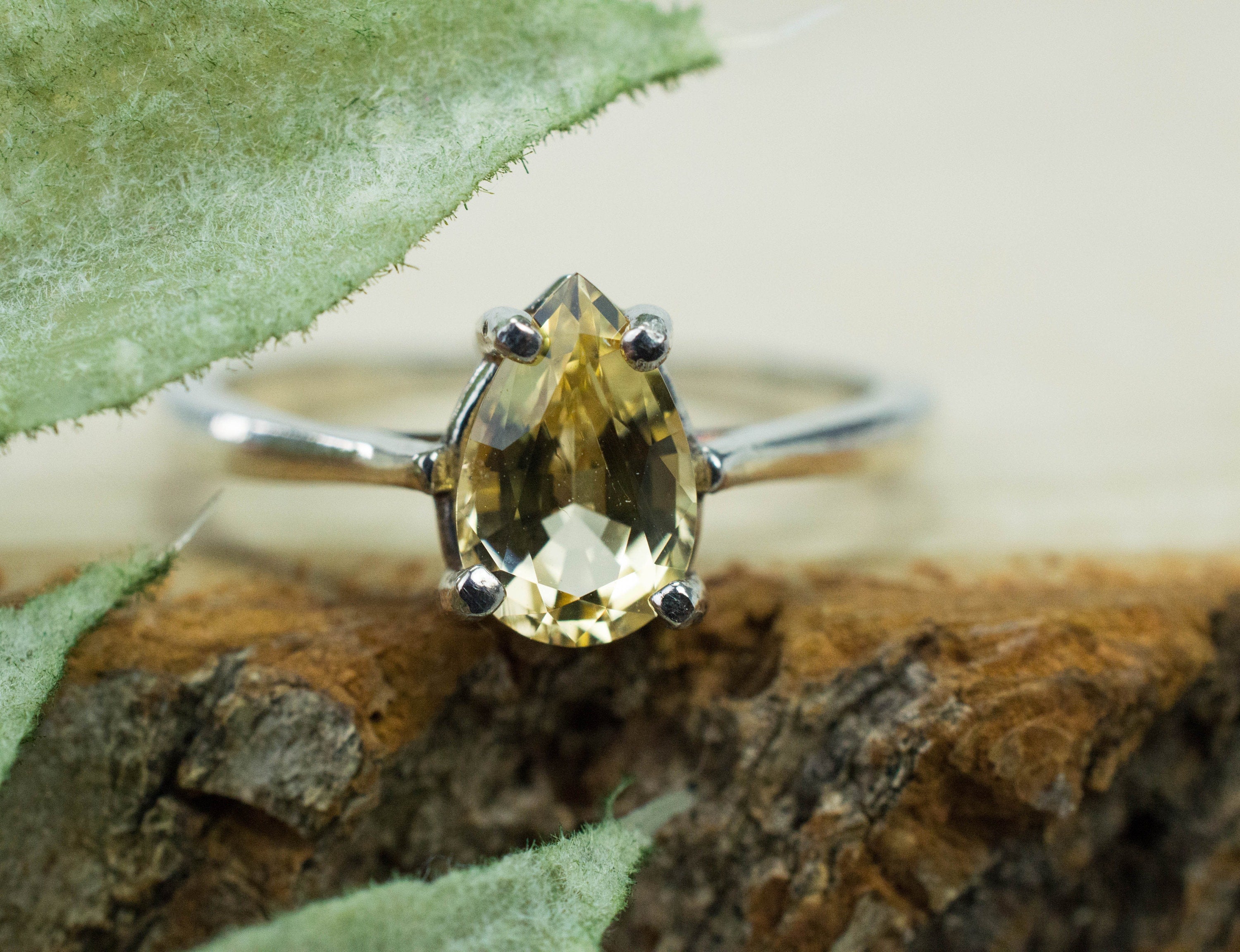 Imperial Topaz Ring, Genuine Untreated Brazilian Topaz; 1.290cts - Mark Oliver Gems