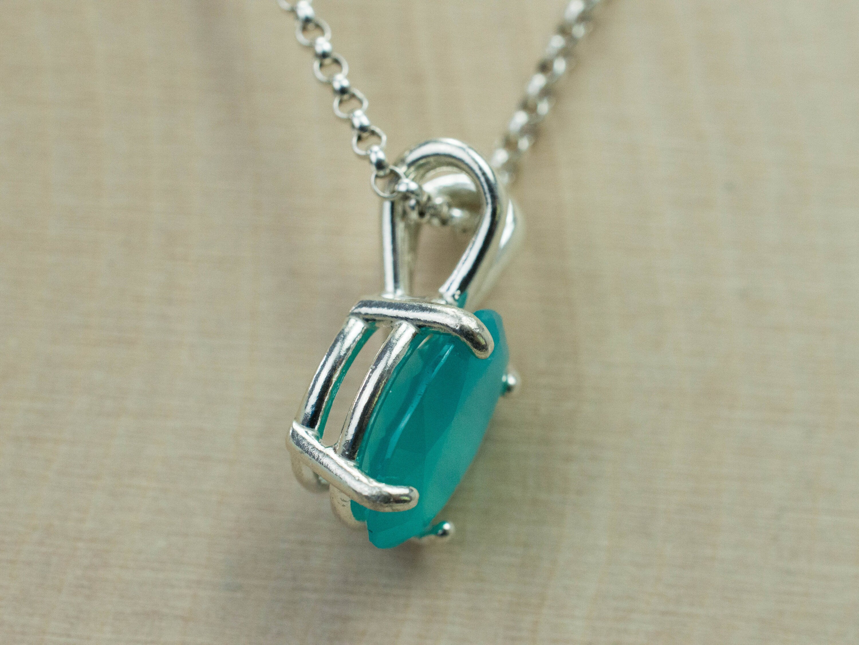 Smithsonite Pendant; Genuine Untreated New Mexico Smithsonite; 3.815cts - Mark Oliver Gems