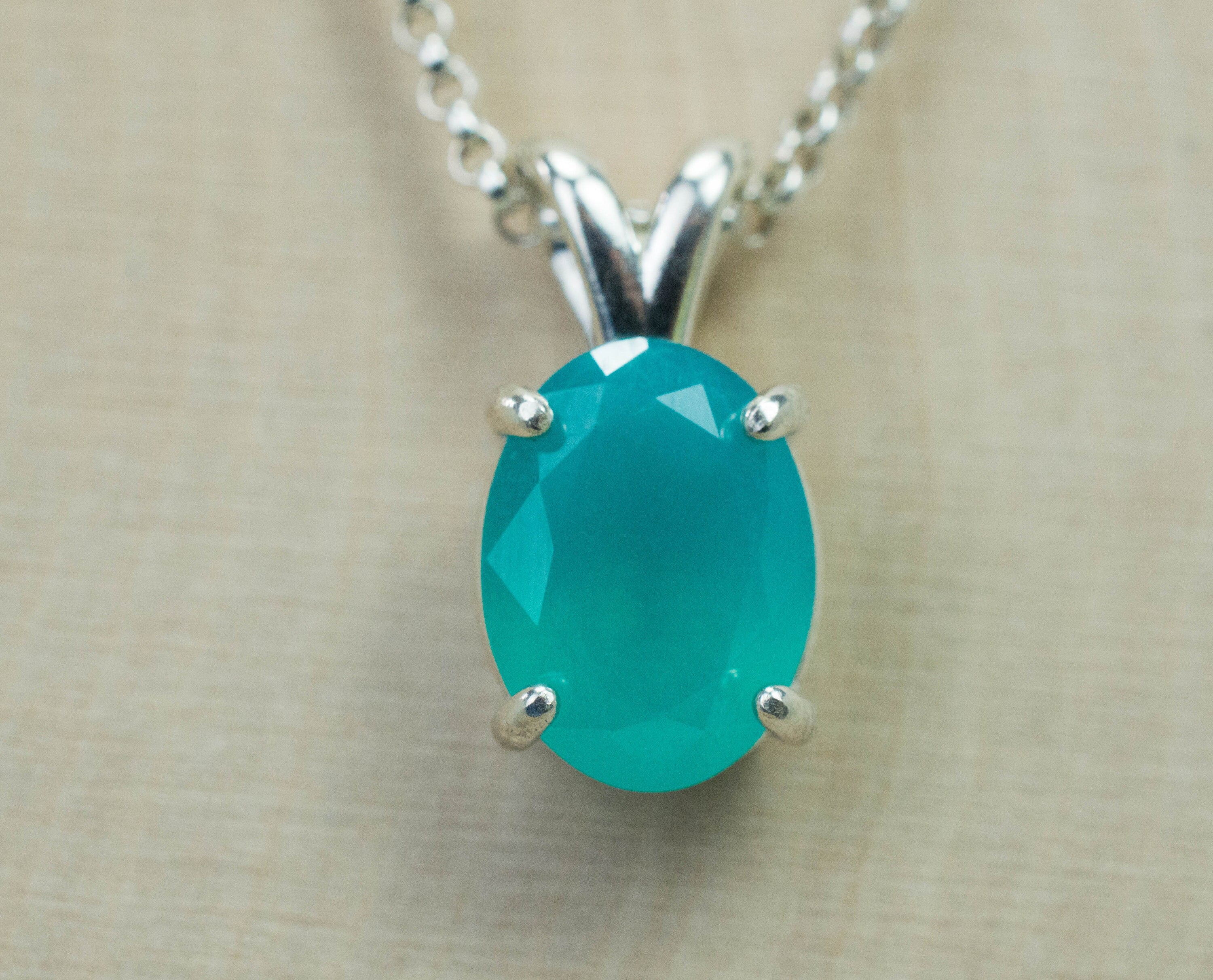 Smithsonite Pendant; Genuine Untreated New Mexico Smithsonite; 3.815cts - Mark Oliver Gems