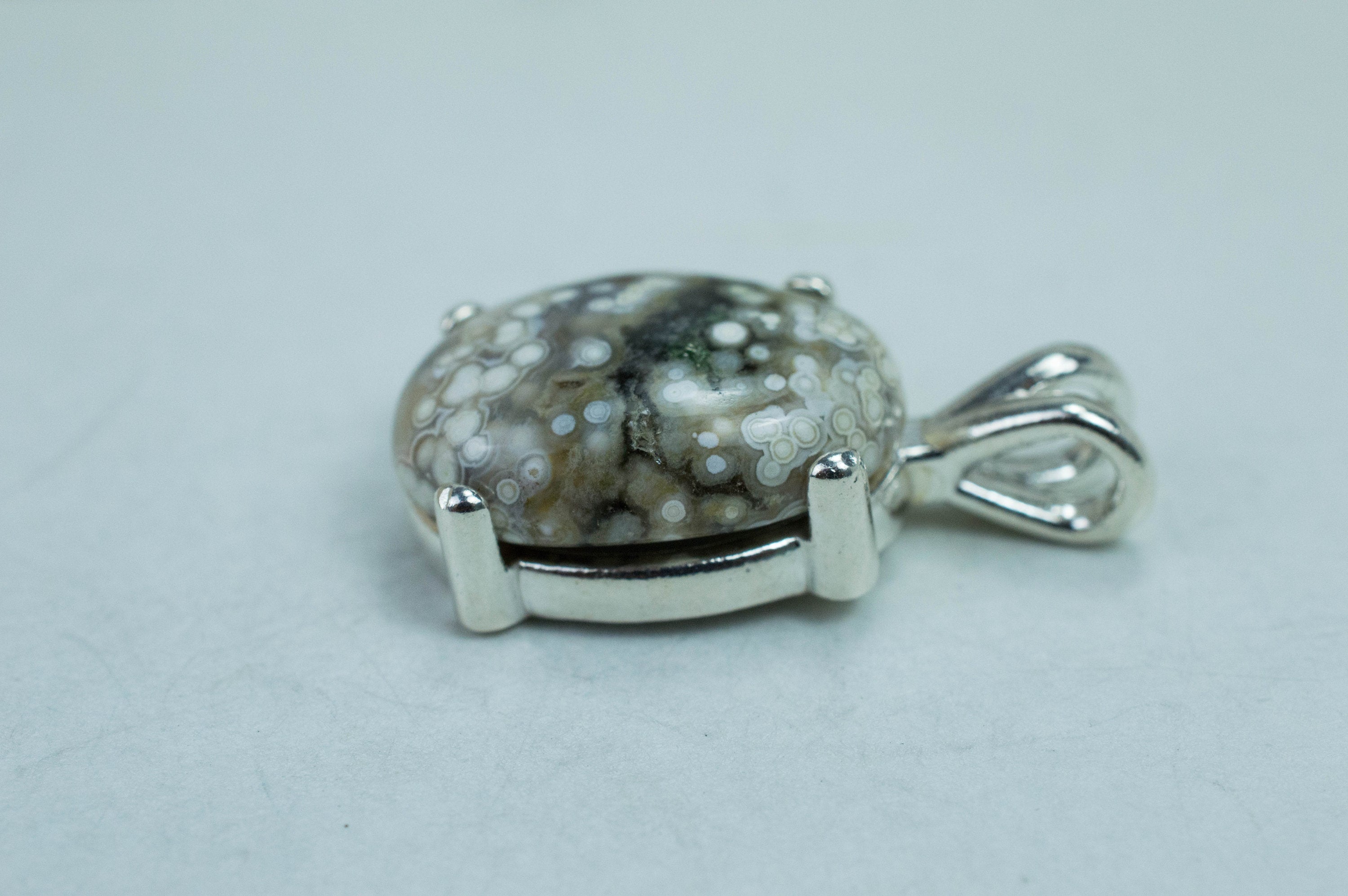 Jasper Pendant; Genuine Untreated Indonesia Jasper; 10.030cts - Mark Oliver Gems