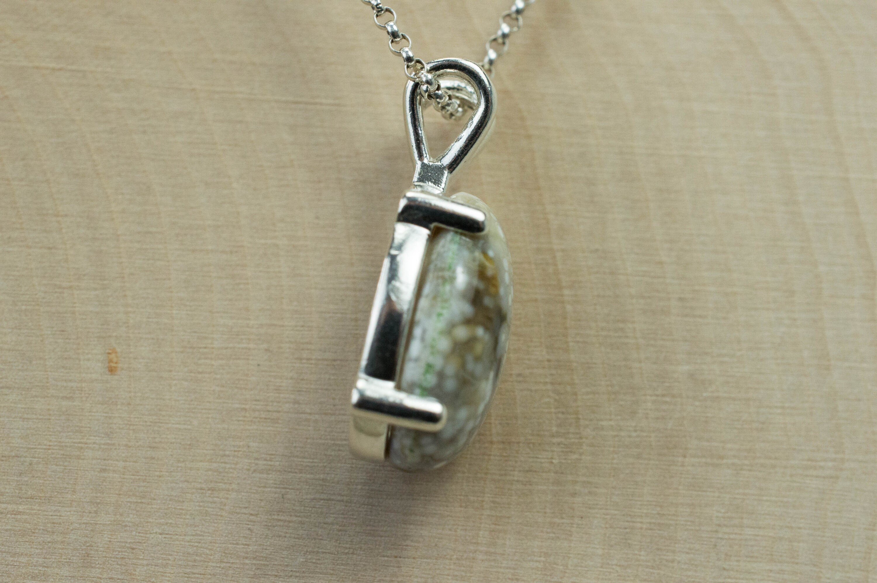 Jasper Pendant; Genuine Untreated Indonesia Jasper; 10.610cts - Mark Oliver Gems