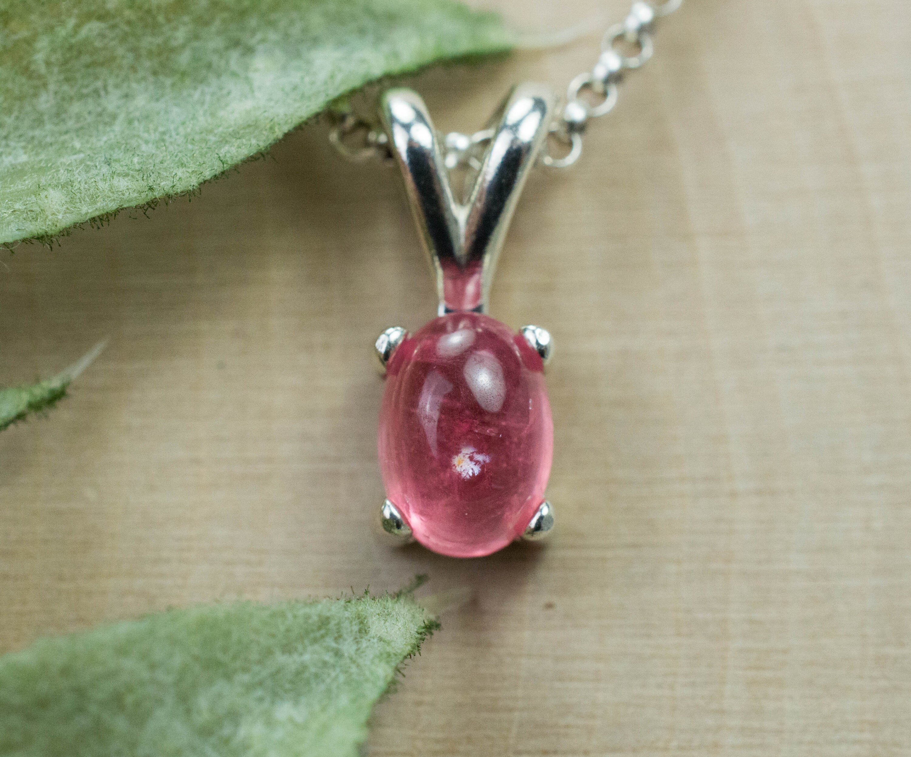 Rhodochrosite Pendant; Genuine Untreated USA Sweet Home Rhodochrosite; 1.450cts - Mark Oliver Gems