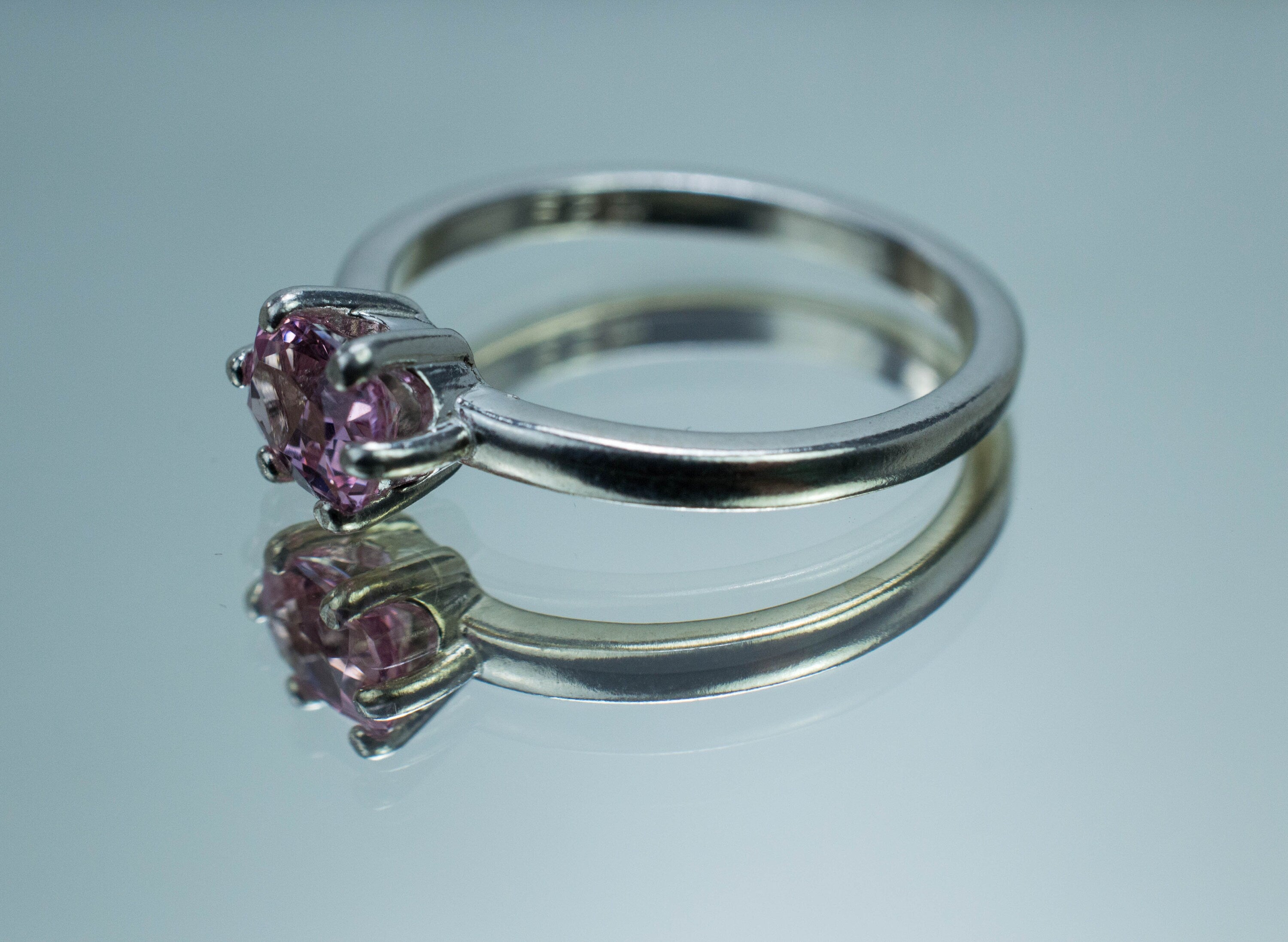 Pink Spinel Ring, Natural Untreated Vietnam Spinel; 0.800cts - Mark Oliver Gems