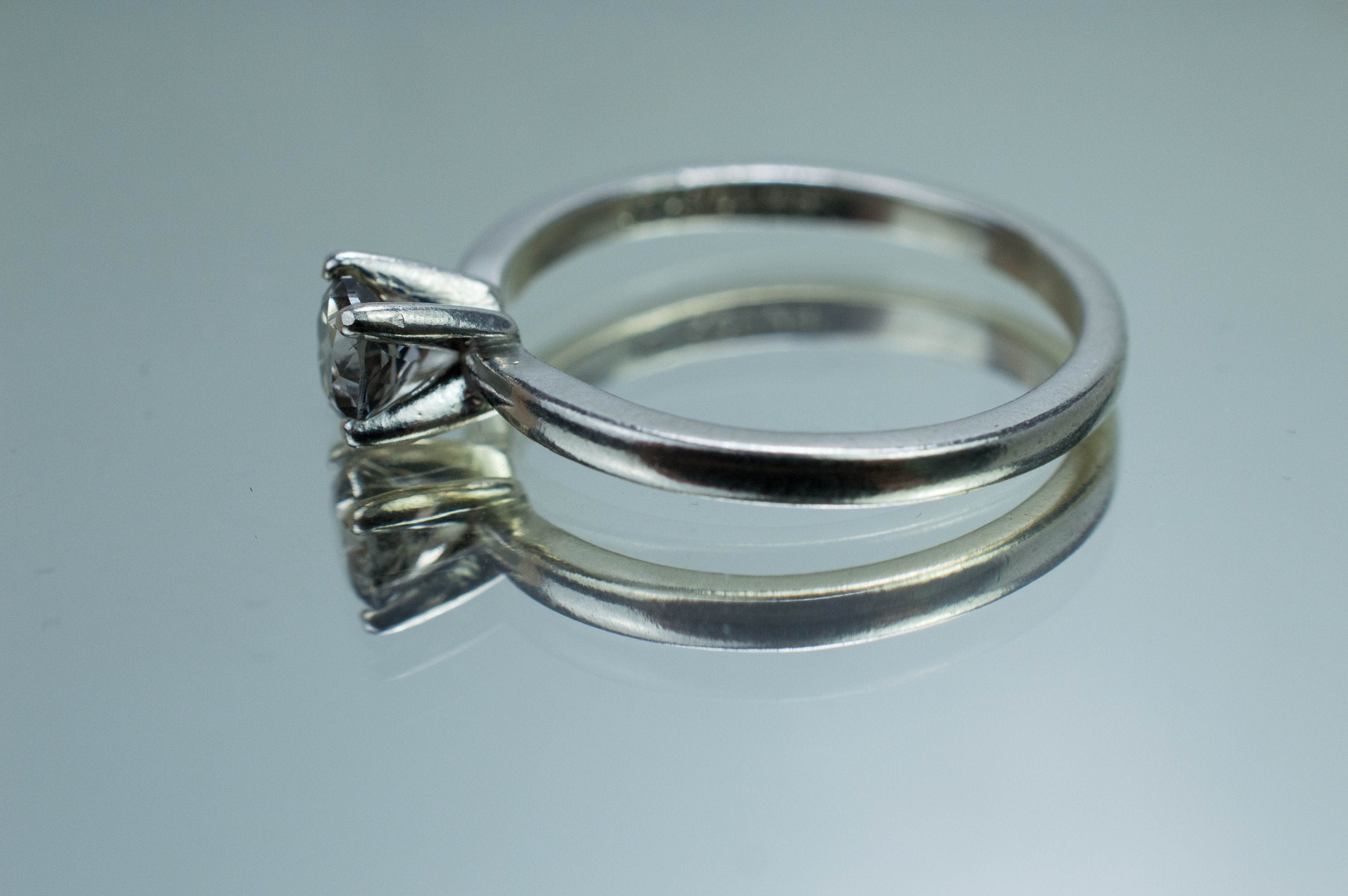 Zoisite Ring, Natural Untreated Pakistan Zoisite; 0.445cts - Mark Oliver Gems