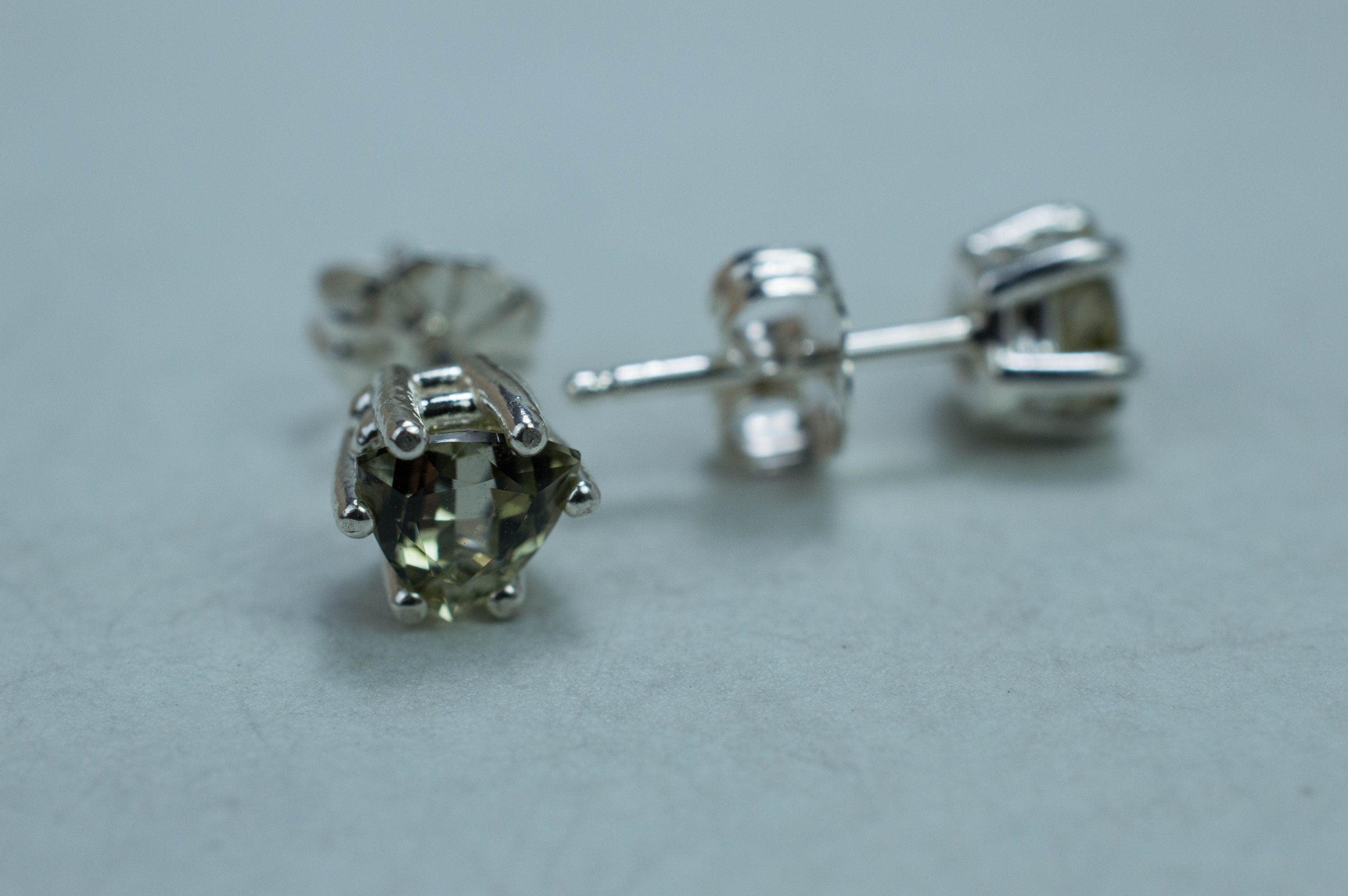 Zoisite Earrings, Genuine Untreated Pakistan Zoisite; 1.050cts - Mark Oliver Gems