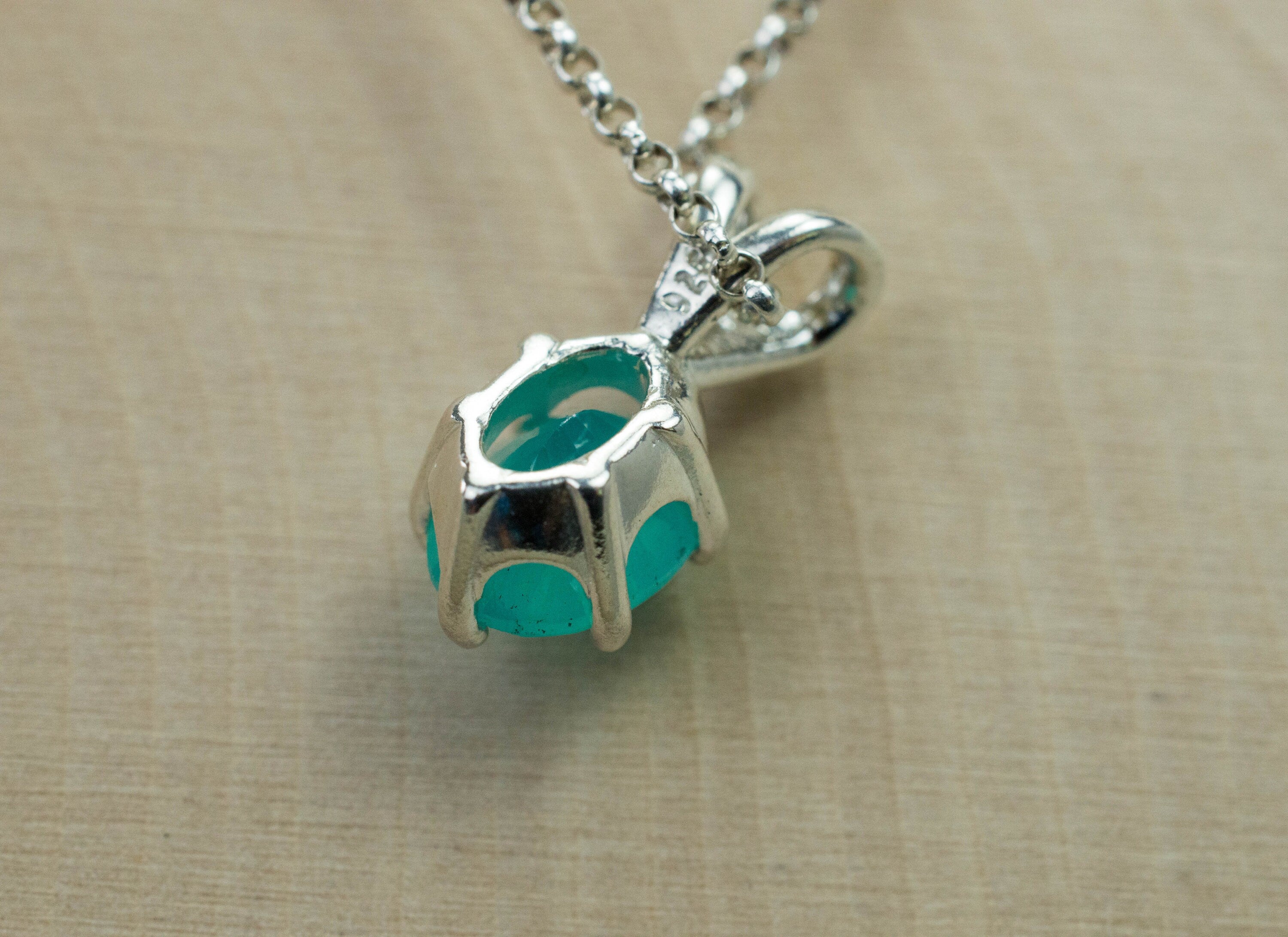 Smithsonite Pendant; Genuine Untreated New Mexico Smithsonite; 2.790cts - Mark Oliver Gems