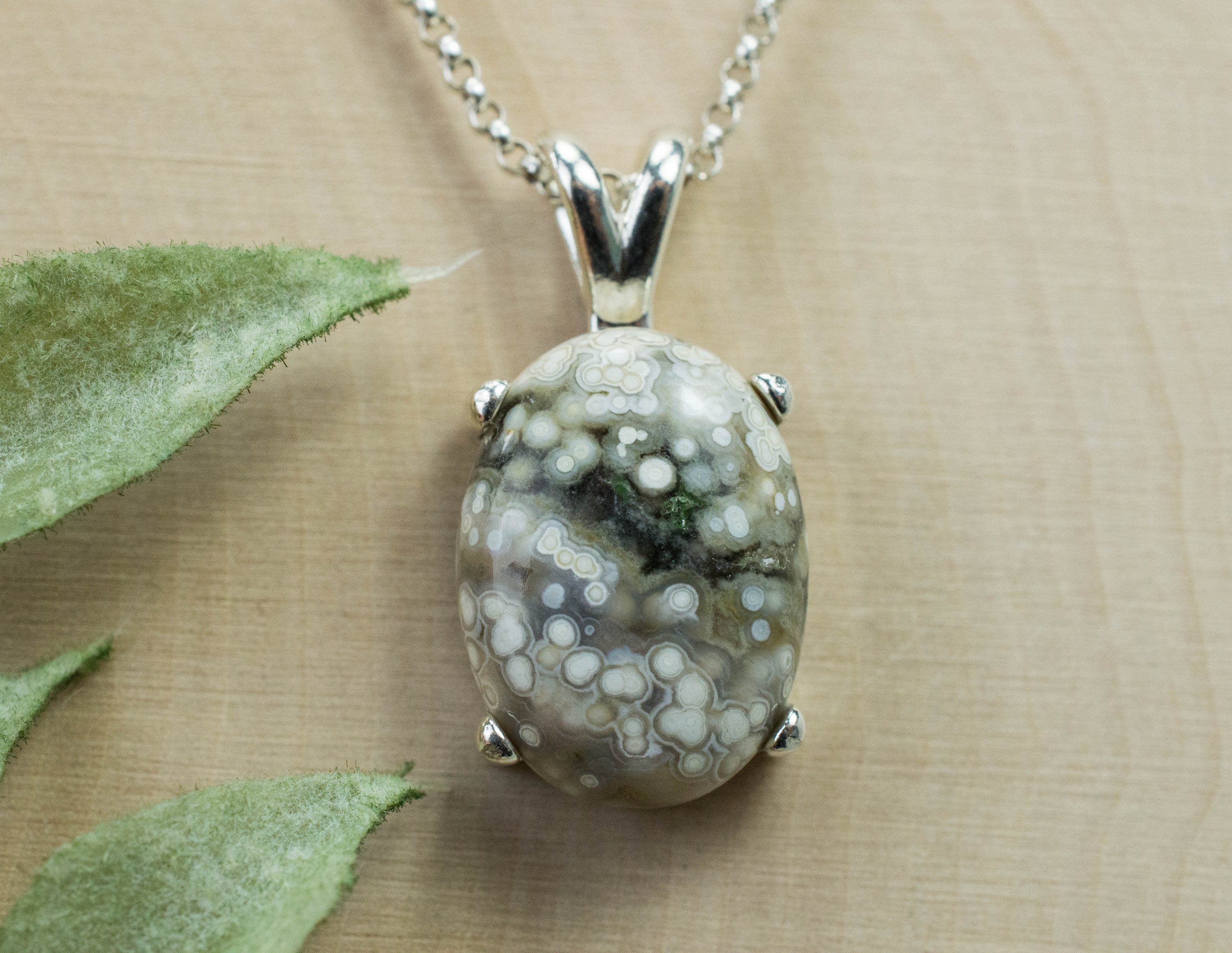 Jasper Pendant; Genuine Untreated Indonesia Jasper; 10.030cts - Mark Oliver Gems