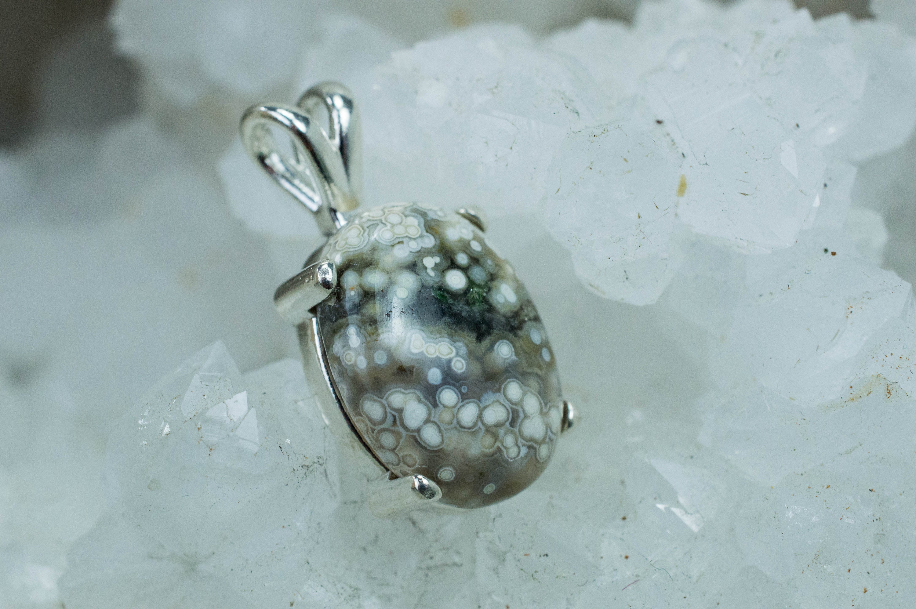 Jasper Pendant; Genuine Untreated Indonesia Jasper; 10.030cts - Mark Oliver Gems