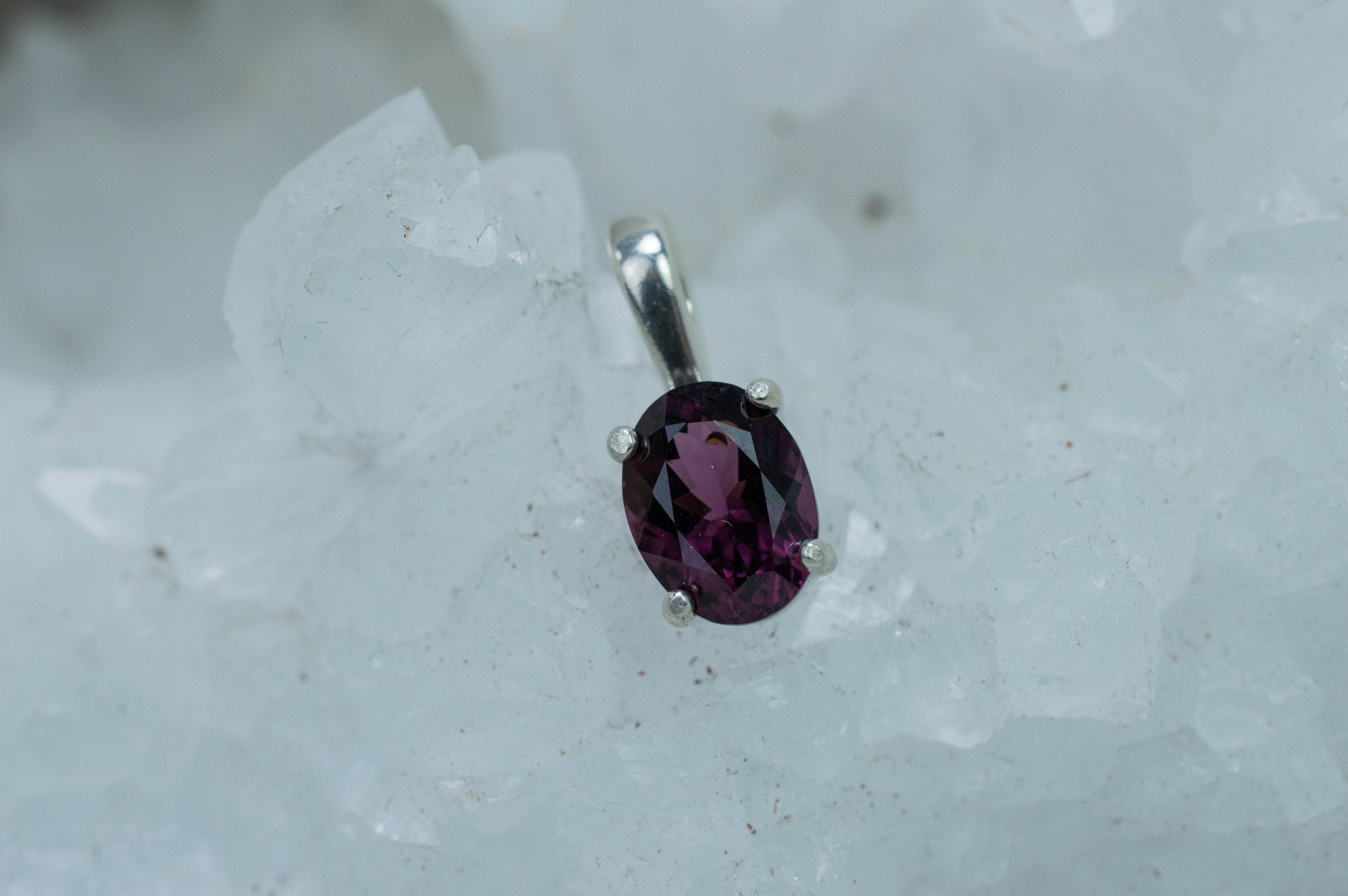 Spinel Pendant; Genuine Untreated Sri Lanka Spinel; 1.585cts - Mark Oliver Gems