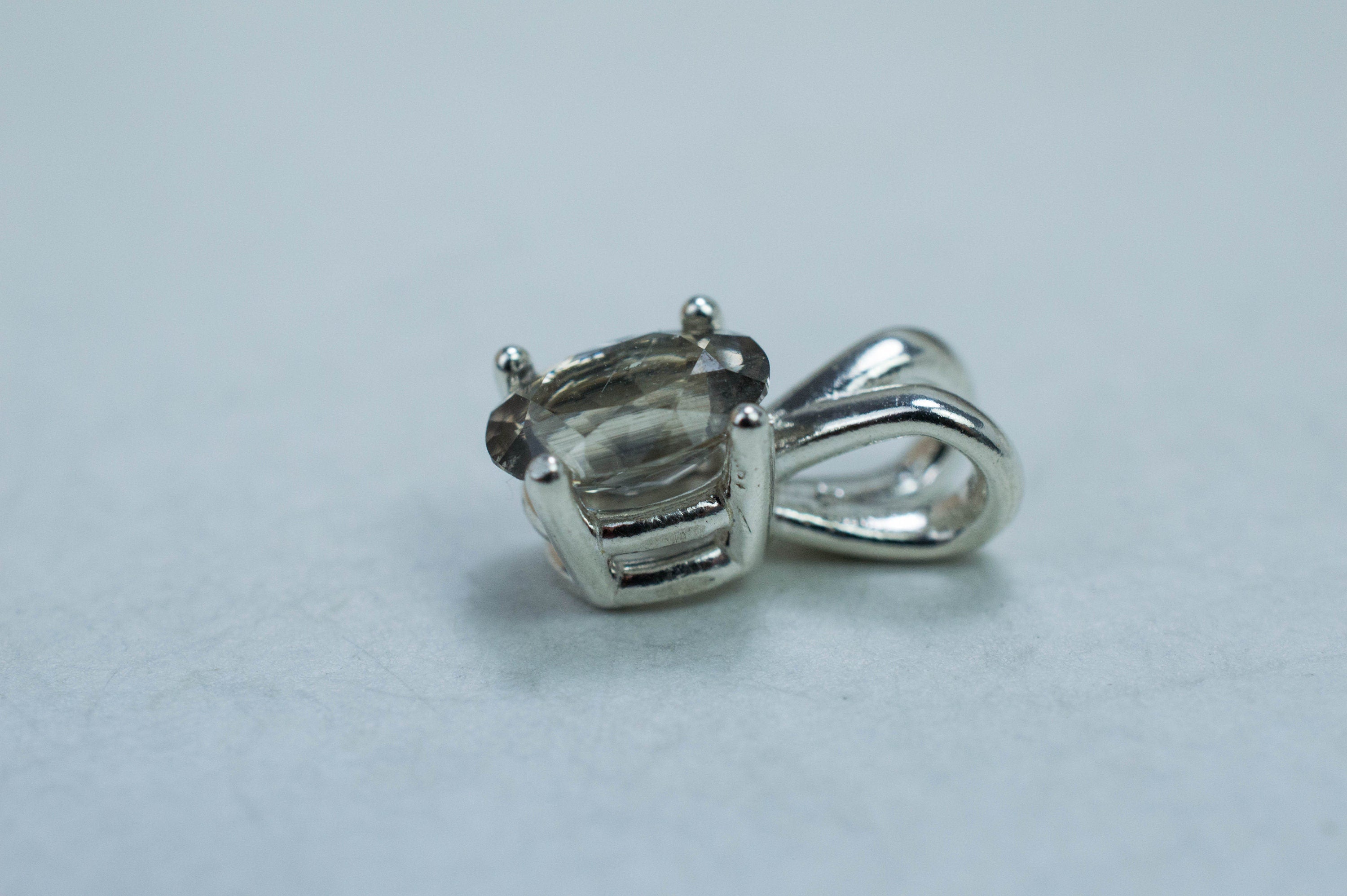 Zoisite Pendant, Natural Untreated Pakistan Zoisite; 0.960cts - Mark Oliver Gems