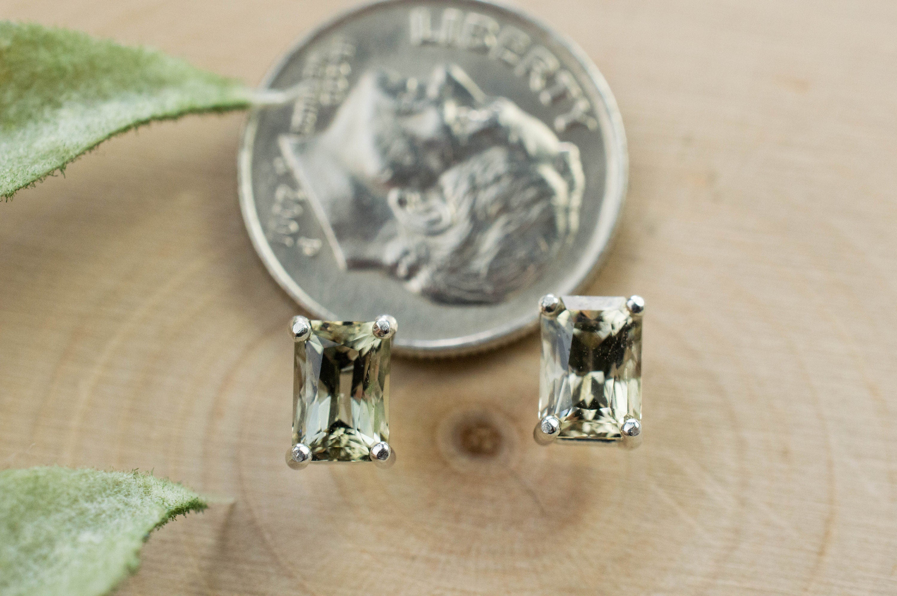 Zoisite Earrings, Genuine Untreated Pakistan Zoisite; 1.330cts - Mark Oliver Gems