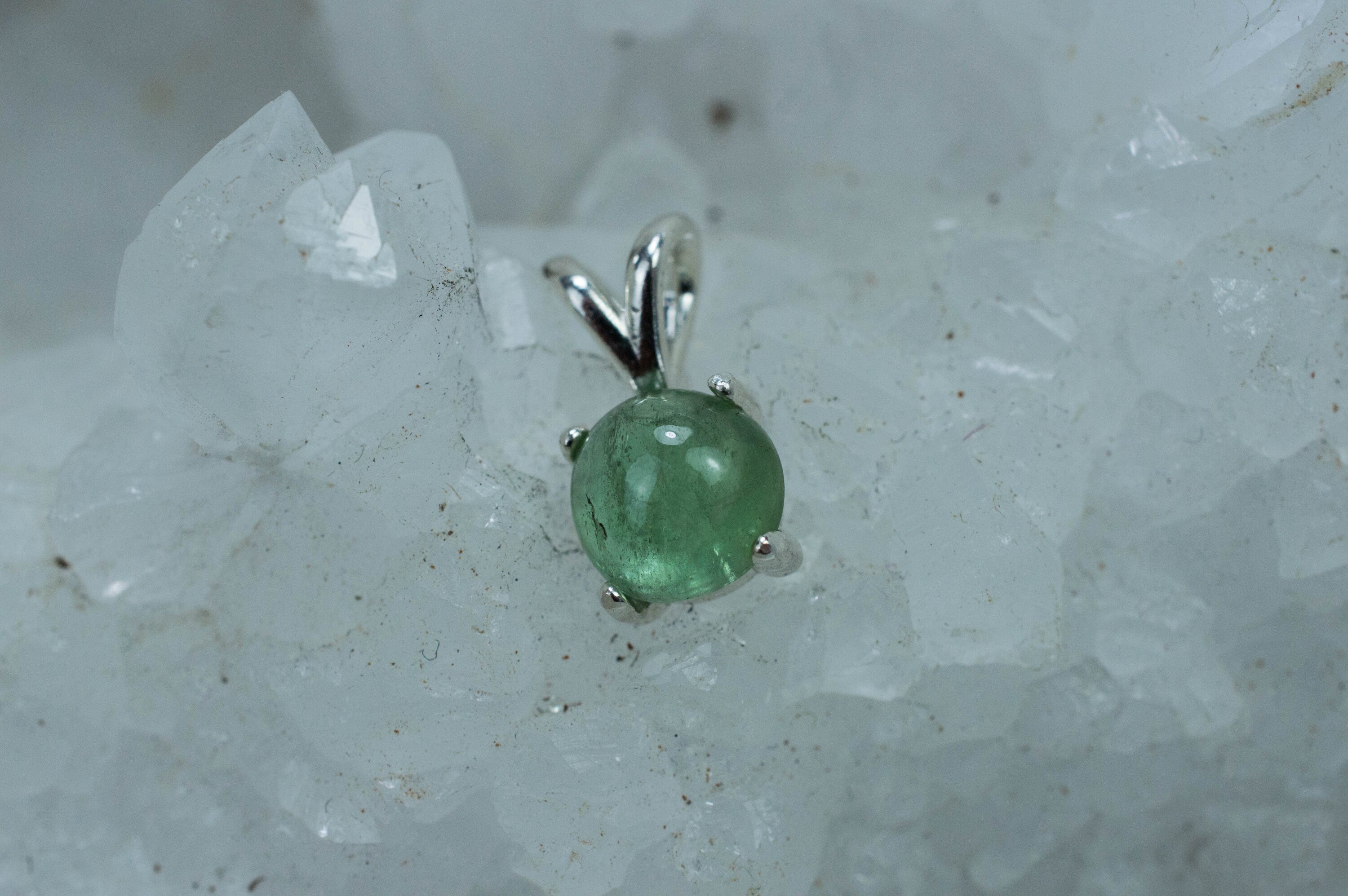 Kornerupine Pendant; Natural Untreated Tanzanian Kornerupine; 1.995cts - Mark Oliver Gems