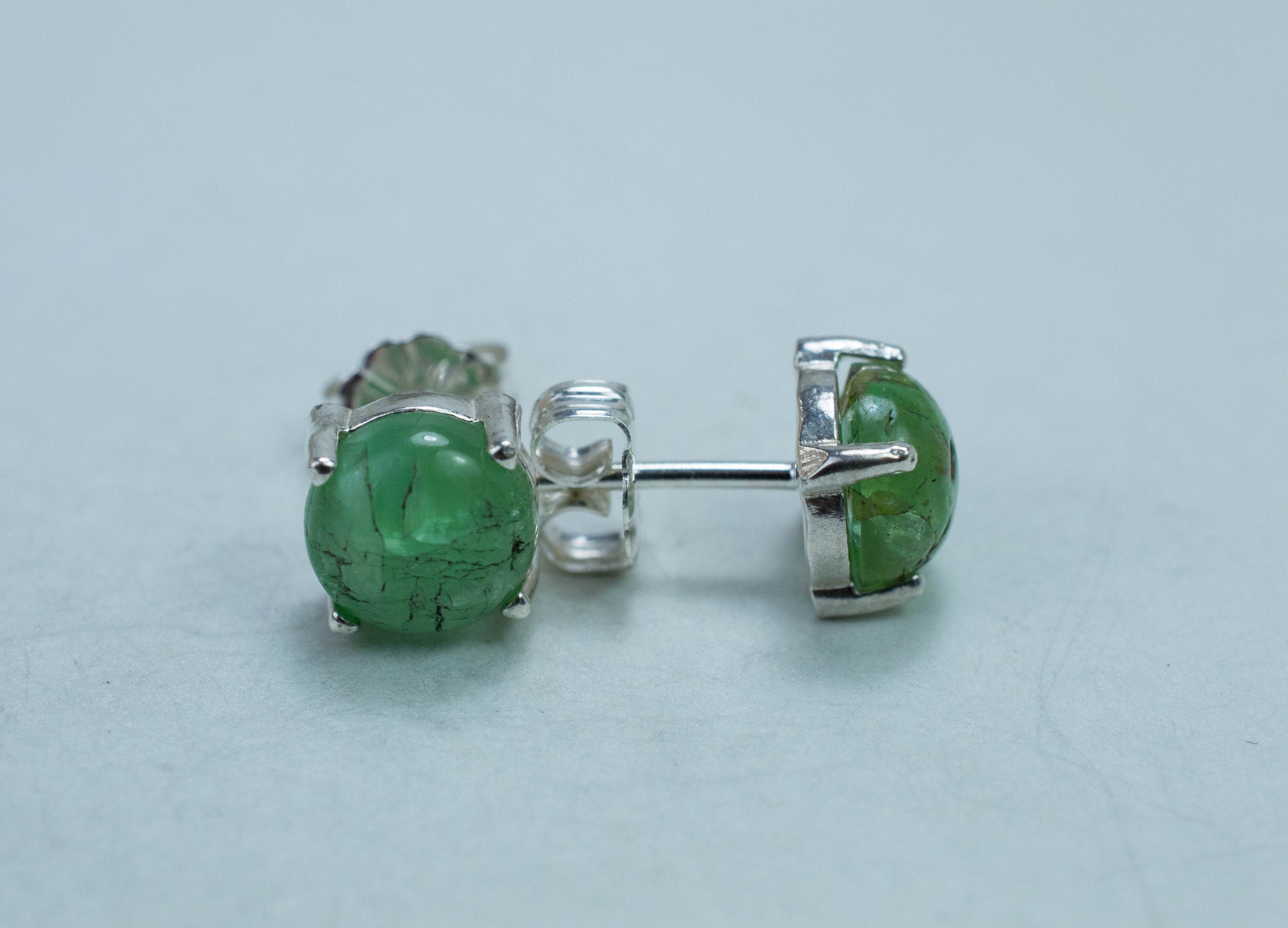 Kornerupine Earrings; Genuine Untreated Tanzania Kornerupine; 3.250cts - Mark Oliver Gems