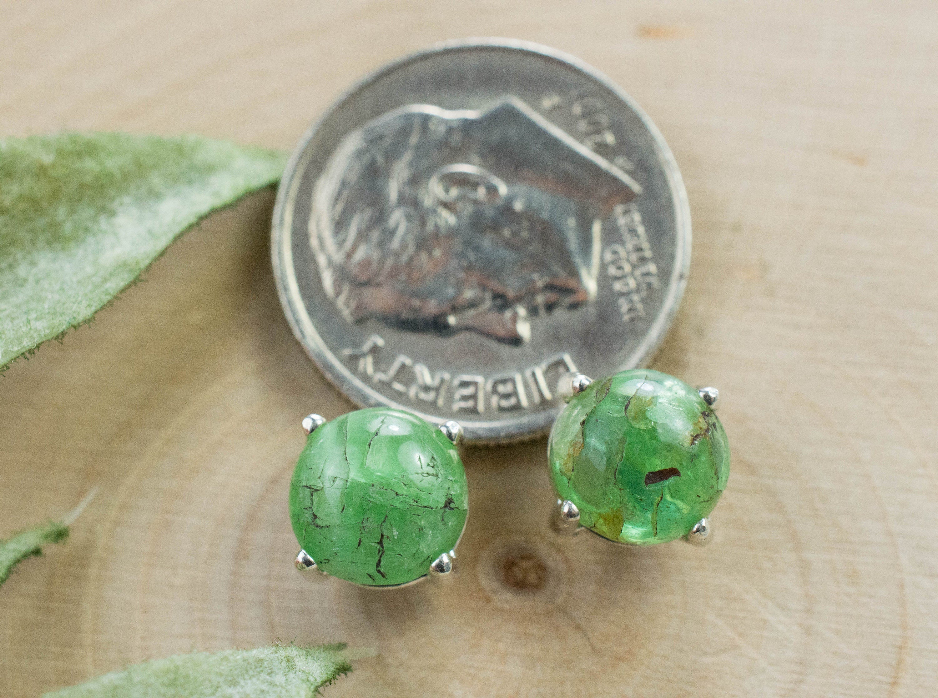 Kornerupine Earrings; Genuine Untreated Tanzania Kornerupine; 3.250cts - Mark Oliver Gems