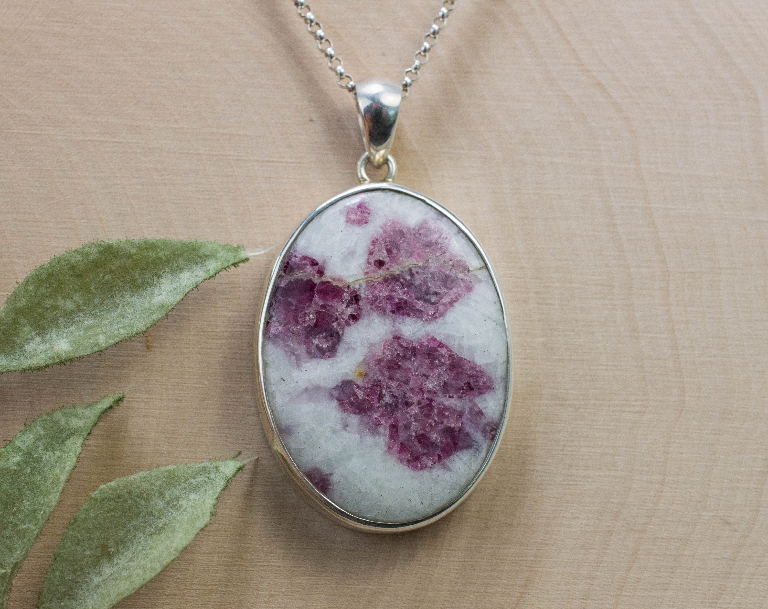 Tourmaline in Quartz Pendant, Natural Untreated Brazil Tourmalated Quartz - Mark Oliver Gems