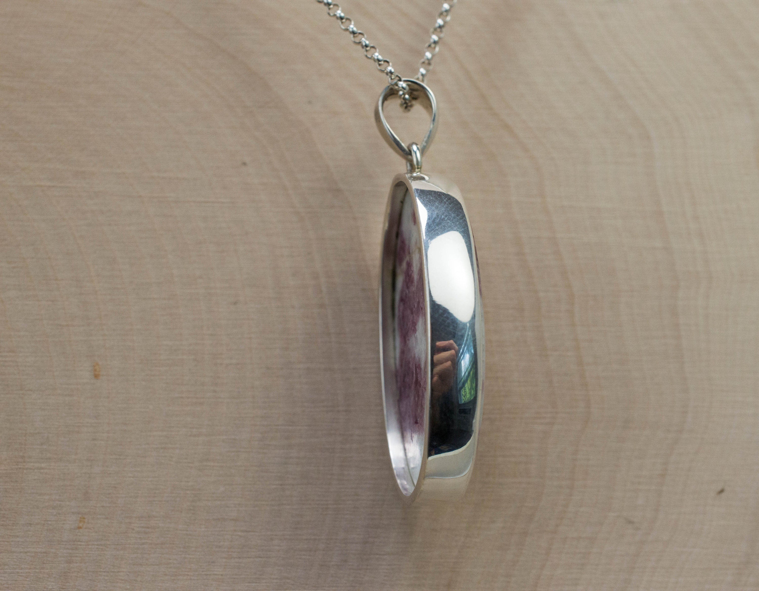 Tourmaline in Quartz Pendant, Natural Untreated Brazil Tourmalated Quartz - Mark Oliver Gems