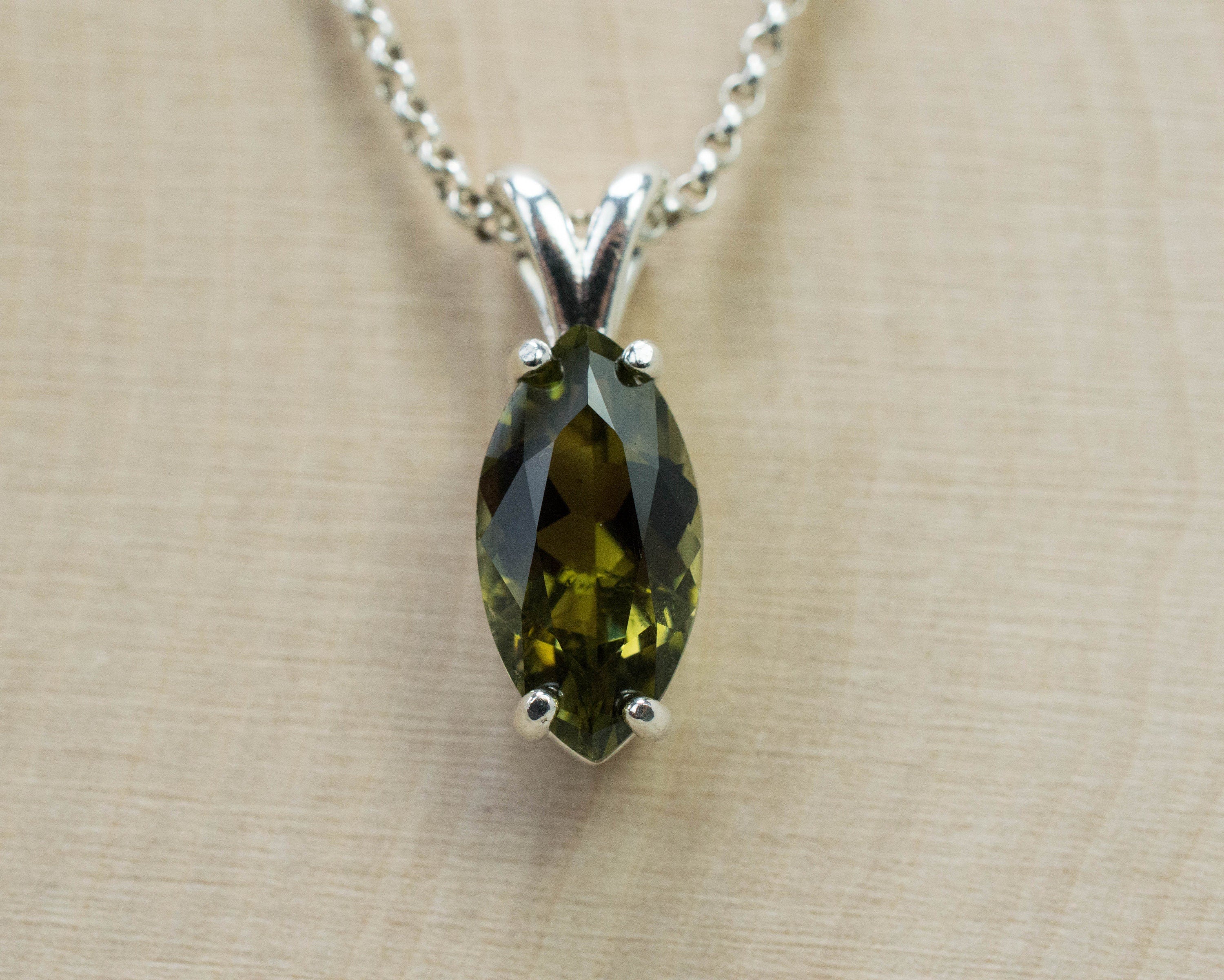 Tourmaline Pendant, Natural Untreated San Diego Tourmaline; 2.670cts - Mark Oliver Gems