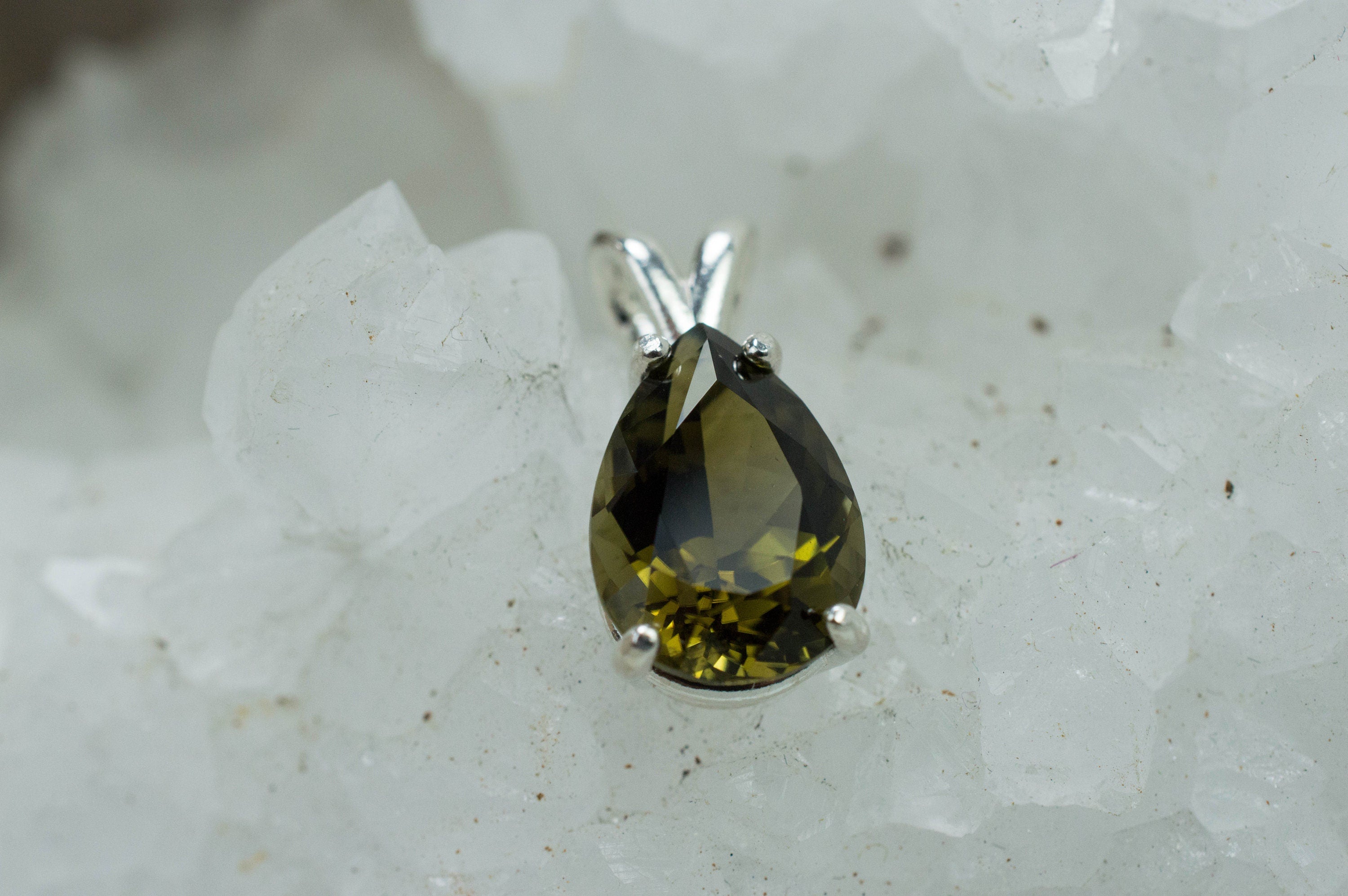 Tourmaline Pendant, Natural Untreated San Diego Tourmaline; 4.125cts - Mark Oliver Gems