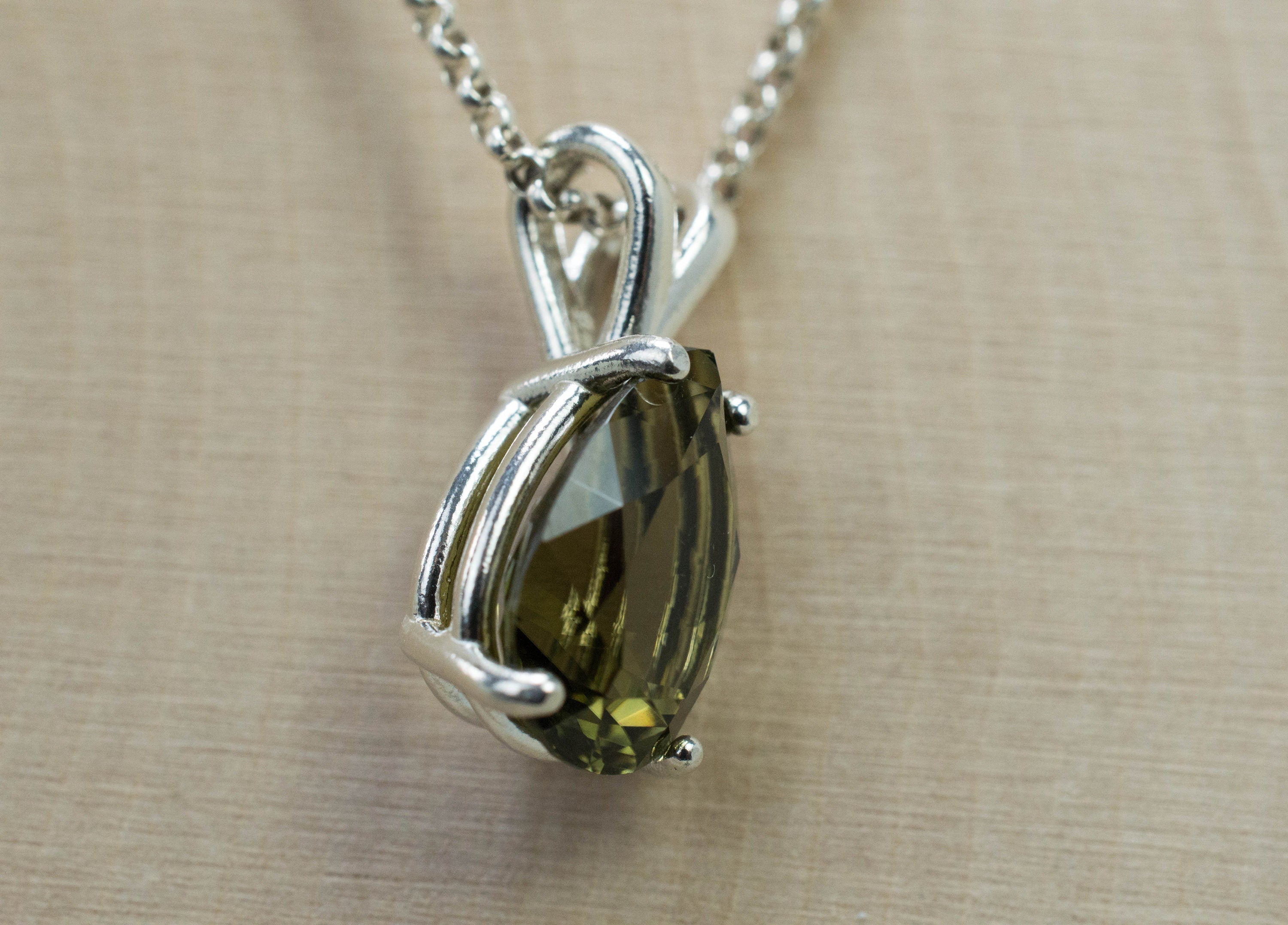 Tourmaline Pendant, Natural Untreated San Diego Tourmaline; 4.125cts - Mark Oliver Gems