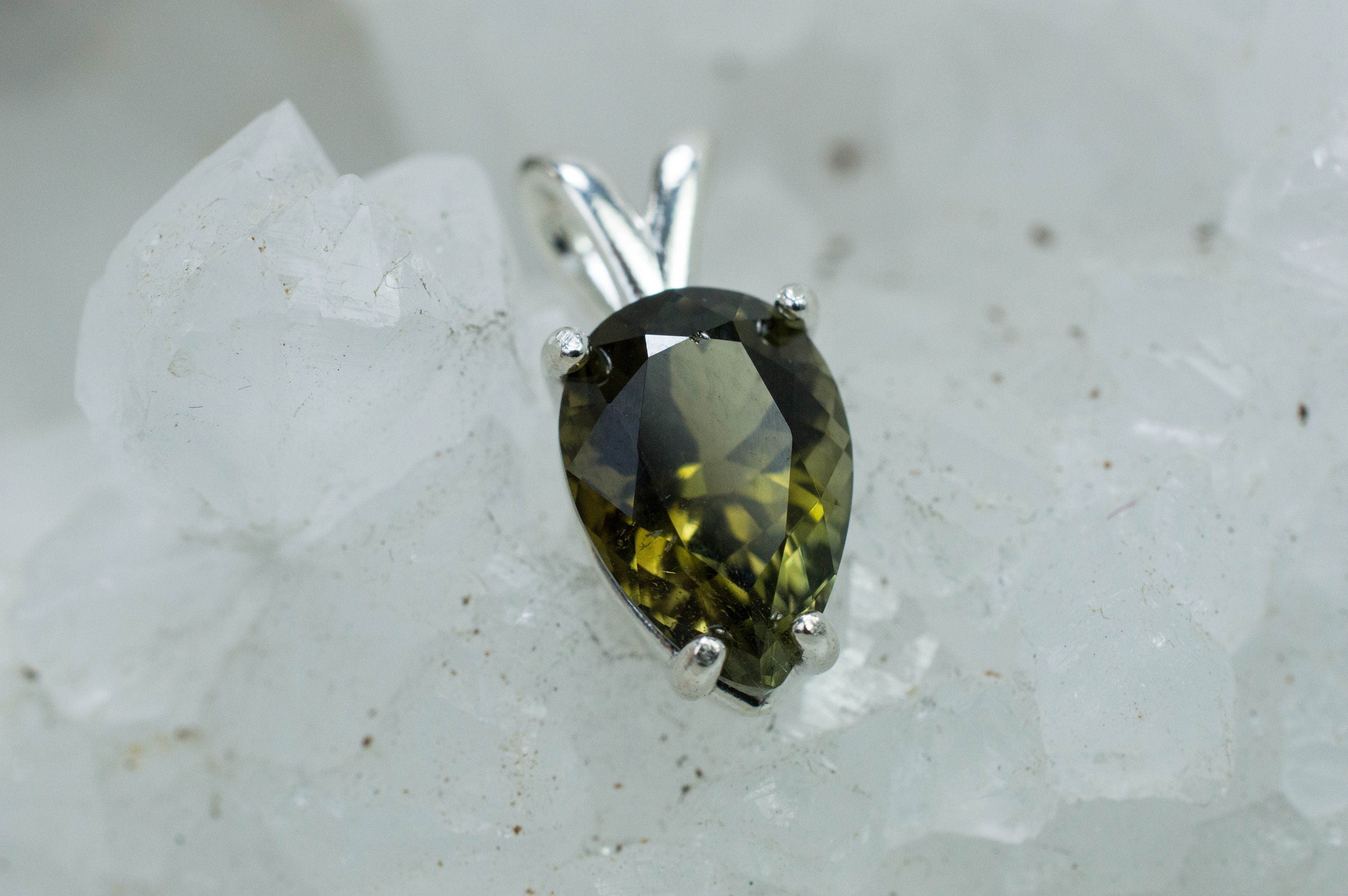 Tourmaline Pendant, Natural Untreated San Diego Tourmaline; 2.180cts - Mark Oliver Gems