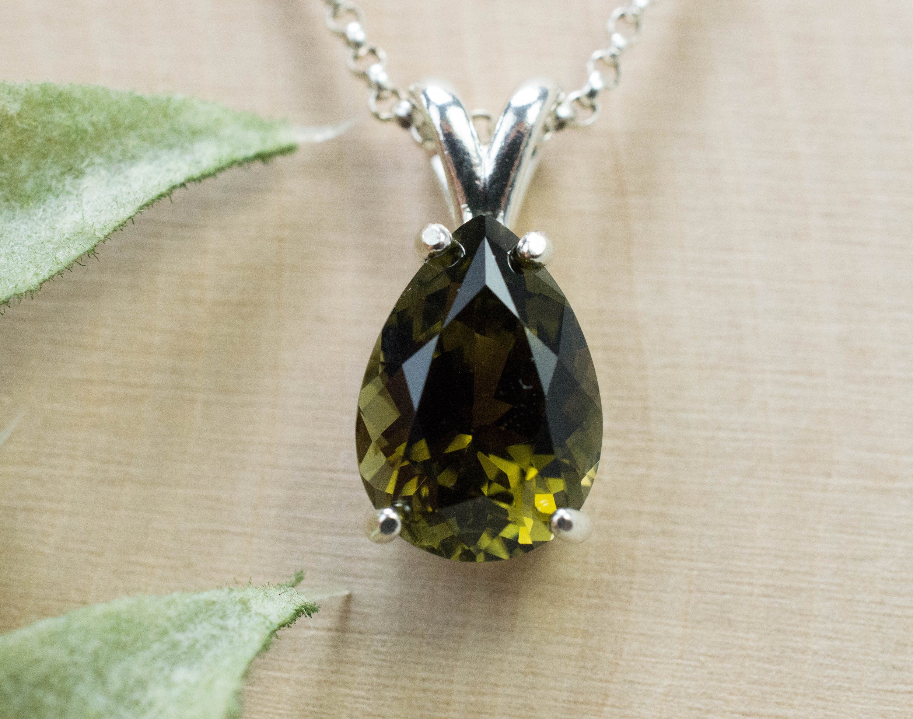 Tourmaline Pendant, Natural Untreated San Diego Tourmaline; 4.125cts - Mark Oliver Gems