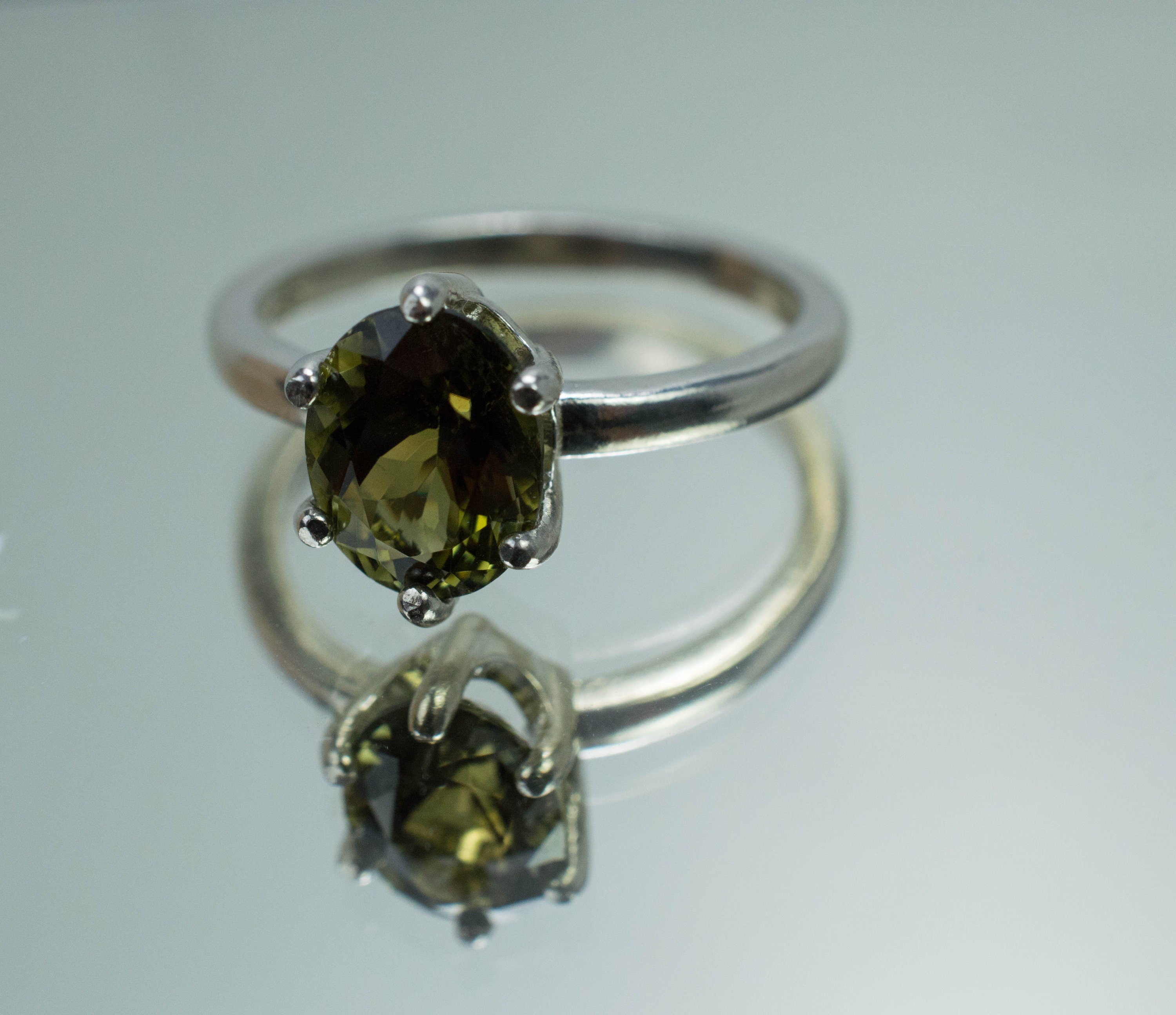 Tourmaline Ring, Genuine Untreated San Diego Tourmaline; 1.810cts - Mark Oliver Gems