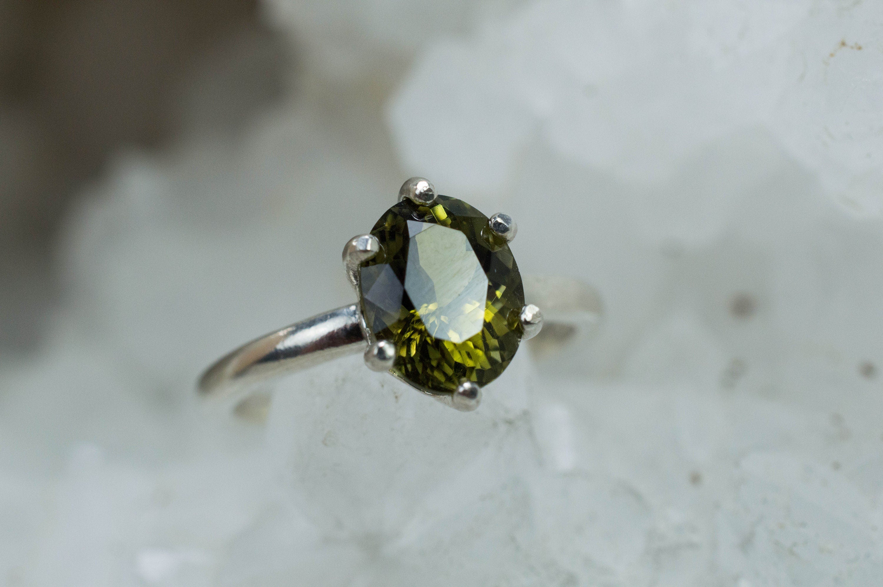 Tourmaline Ring, Genuine Untreated San Diego Tourmaline; 1.810cts - Mark Oliver Gems