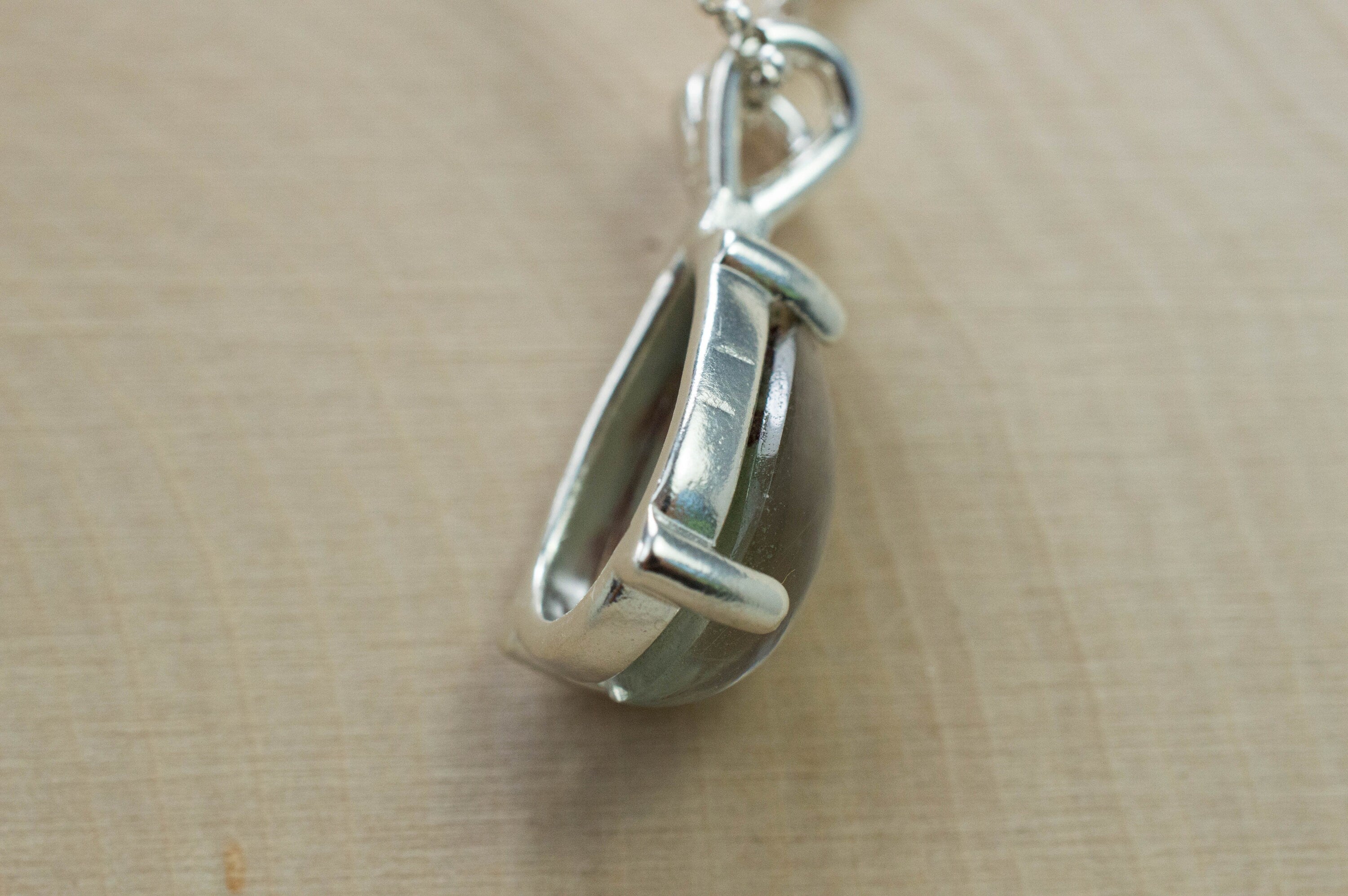 Garden Quartz Pendant, Natural Untreated Brazil Lodolite Quartz; 6.565cts - Mark Oliver Gems