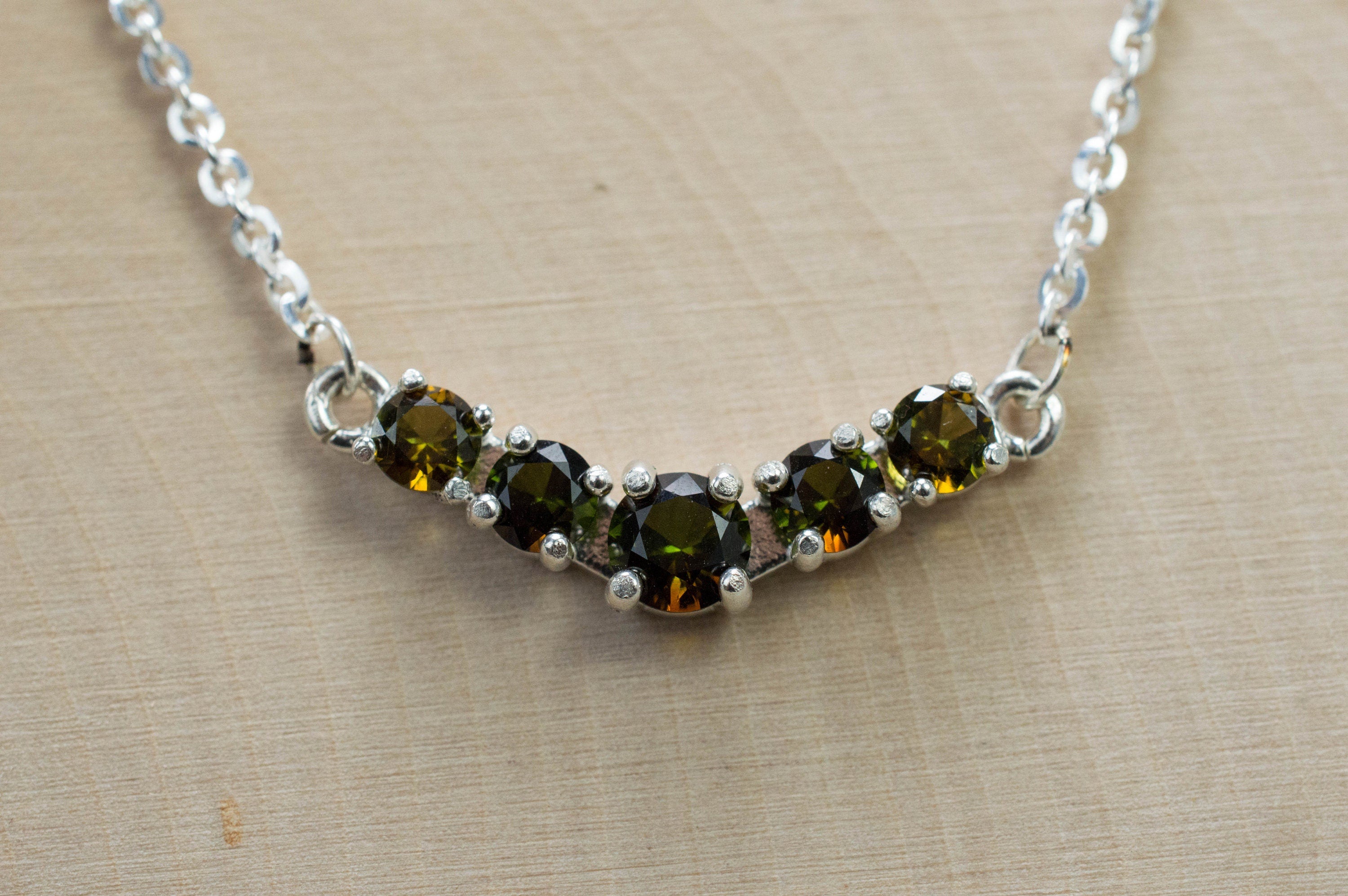 Tourmaline Pendant; Natural Untreated Brazil Dravite Tourmaline; 1.305cts - Mark Oliver Gems