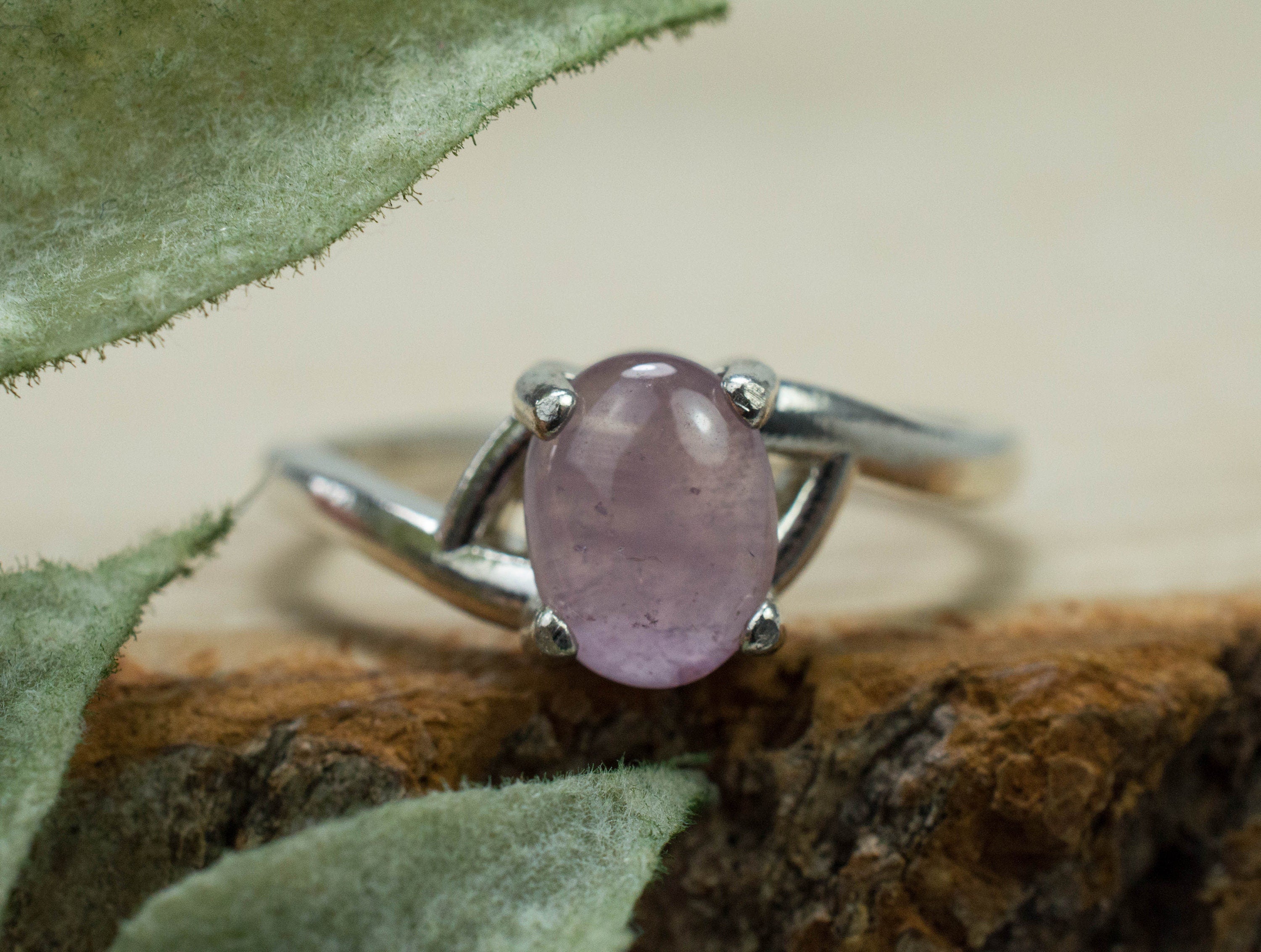 Star Sapphire Ring; Genuine Untreated Sri Lanka Pink Star Sapphire; 1.655cts - Mark Oliver Gems