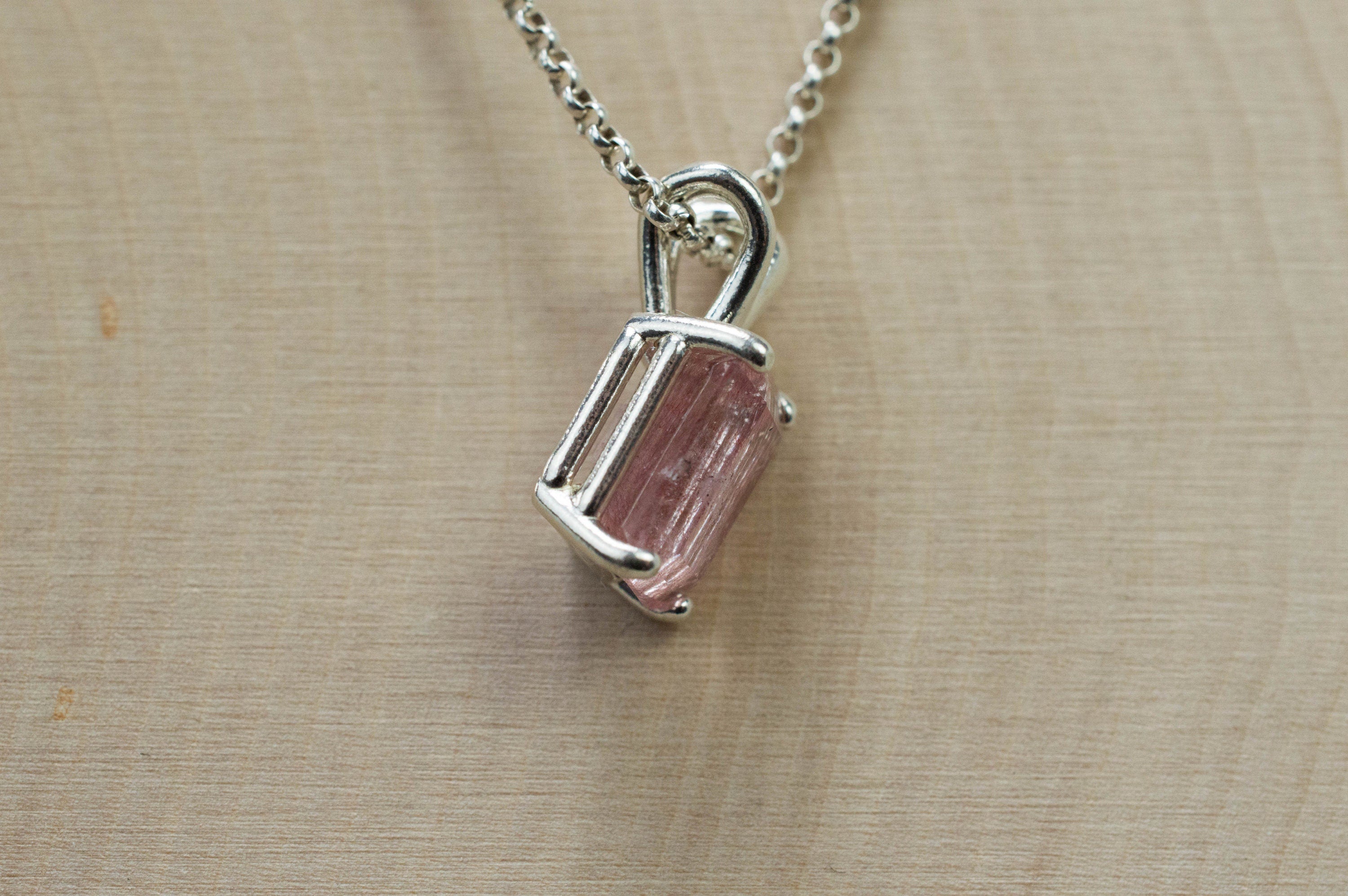 Strawberry Quartz Pendant; Natural Untreated Mexico Strawberry Quartz; 3.020cts - Mark Oliver Gems