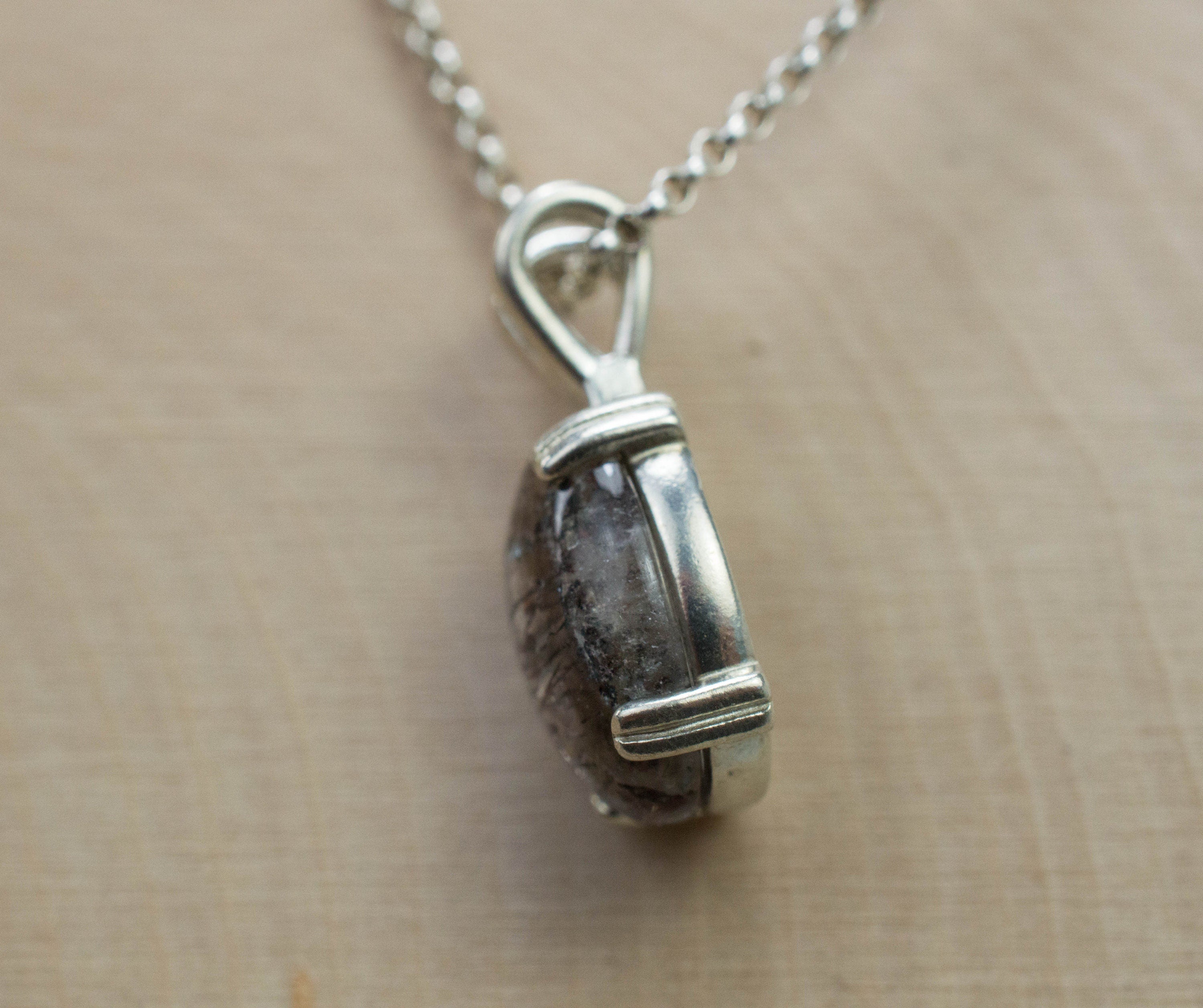 Super Seven Quartz Pendant, Natural Untreated Brazil Quartz; 4.695cts - Mark Oliver Gems