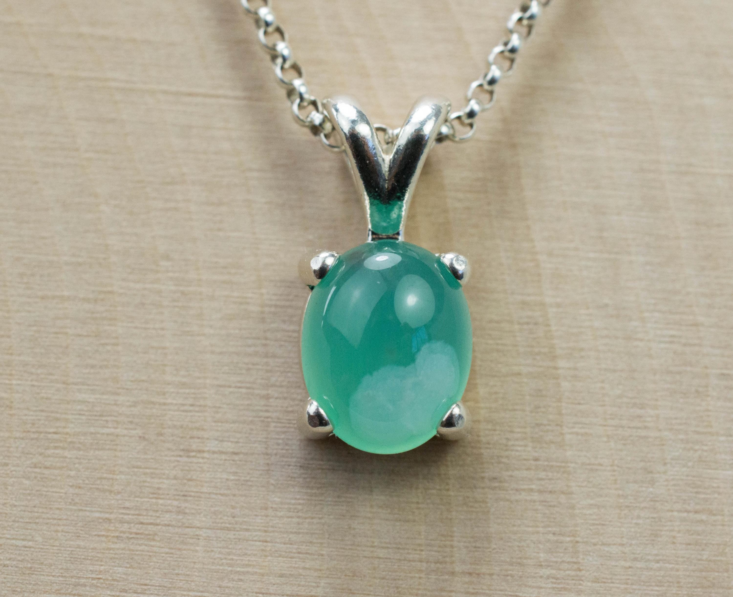 Aquaprase Pendant; Genuine Untreated African Aquaprase™; 2.575cts - Mark Oliver Gems