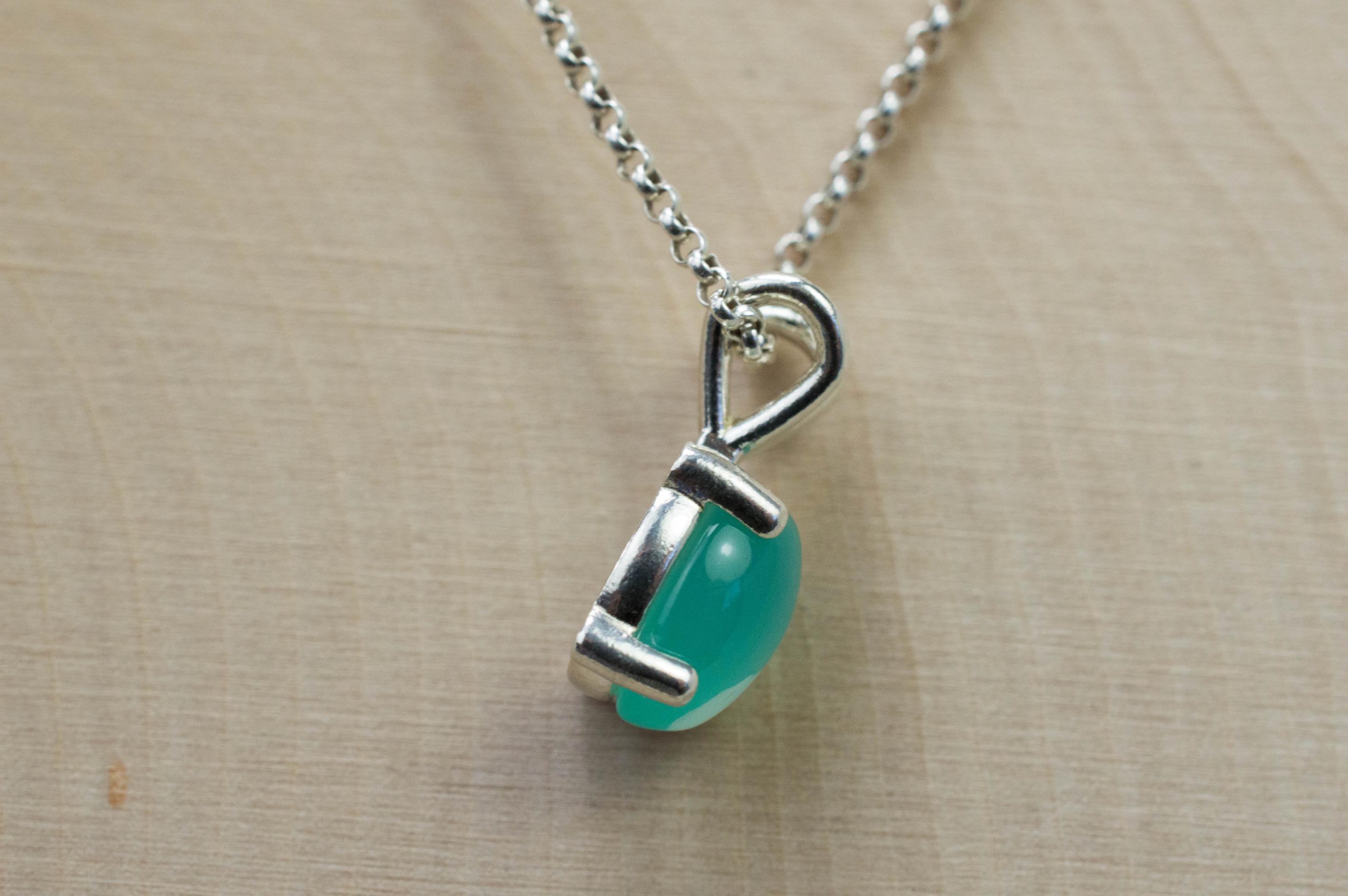 Aquaprase Pendant; Genuine Untreated African Aquaprase™; 2.575cts - Mark Oliver Gems