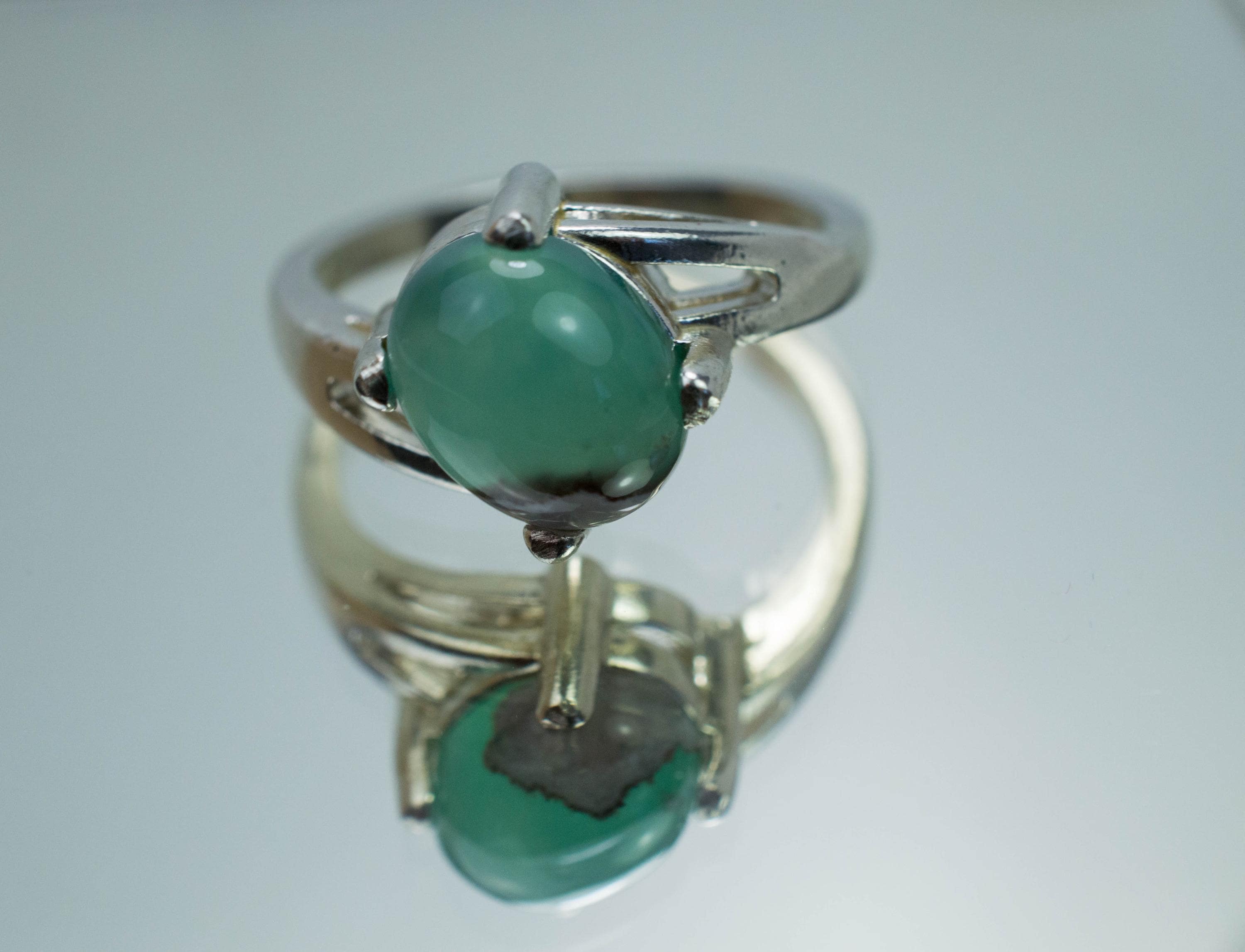 Aquaprase Ring, Natural Untreated African Aquaprase™; 2.925cts - Mark Oliver Gems