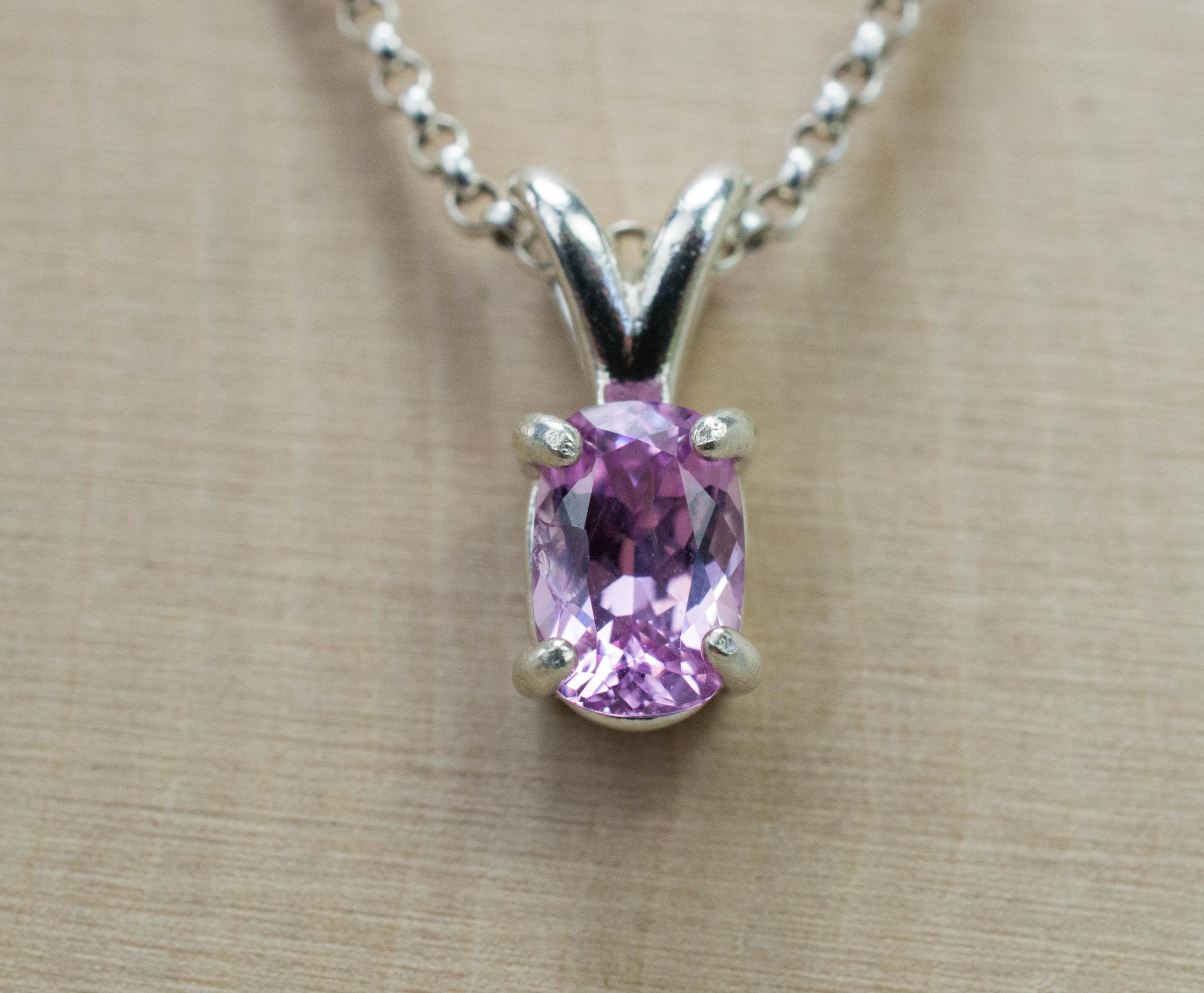 Pink Spinel Pendant; Genuine Untreated Vietnam Spinel; 1.030cts - Mark Oliver Gems