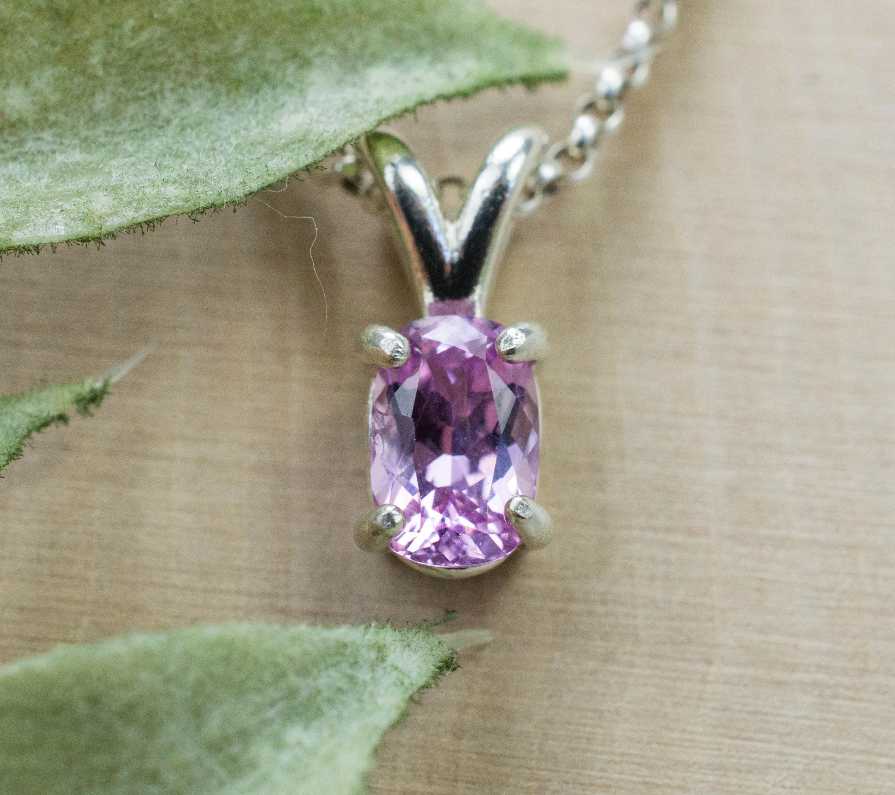 Pink Spinel Pendant; Genuine Untreated Vietnam Spinel; 1.030cts - Mark Oliver Gems