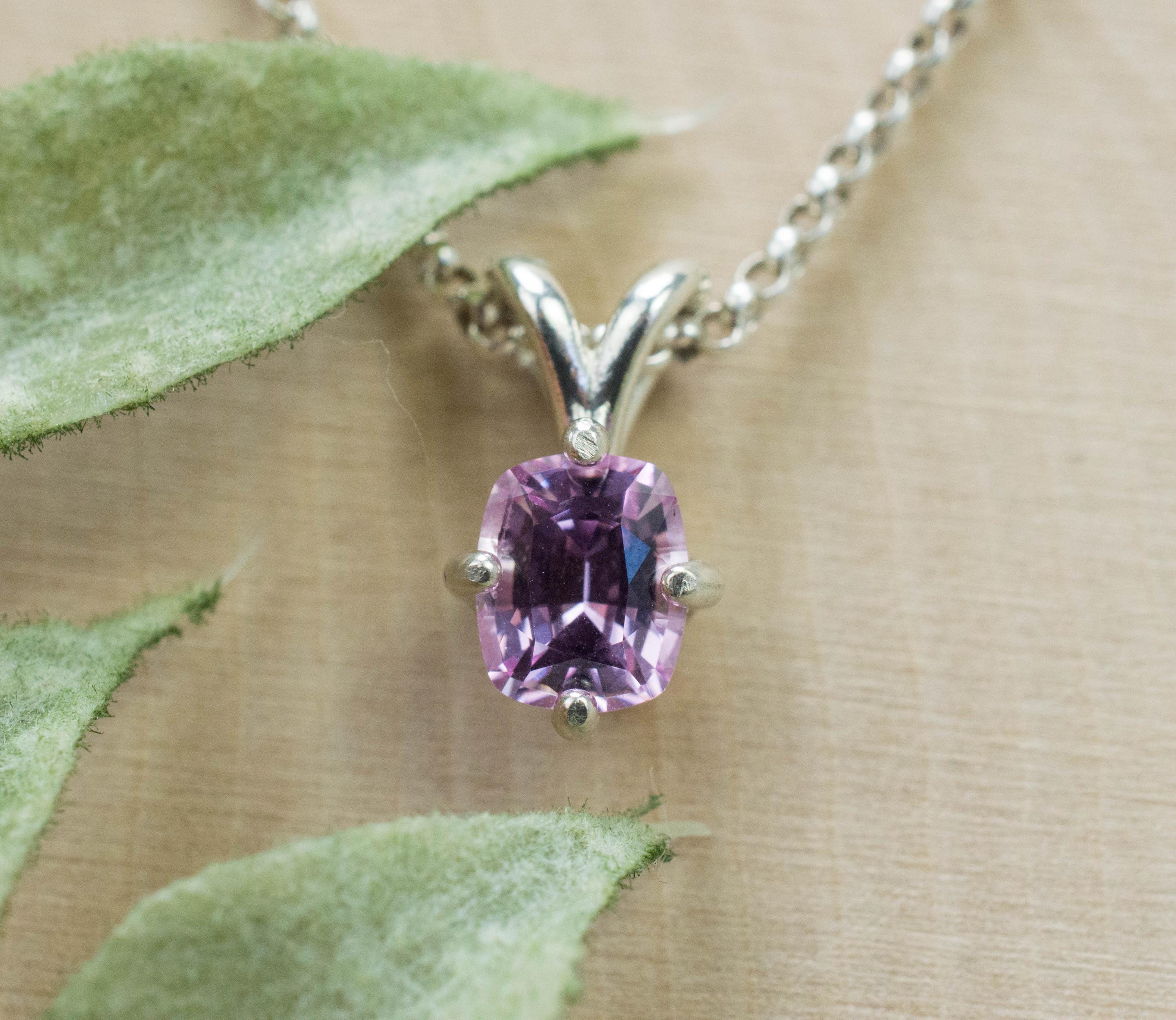 Pink Spinel Pendant; Genuine Untreated Vietnam Spinel; 1.040cts - Mark Oliver Gems