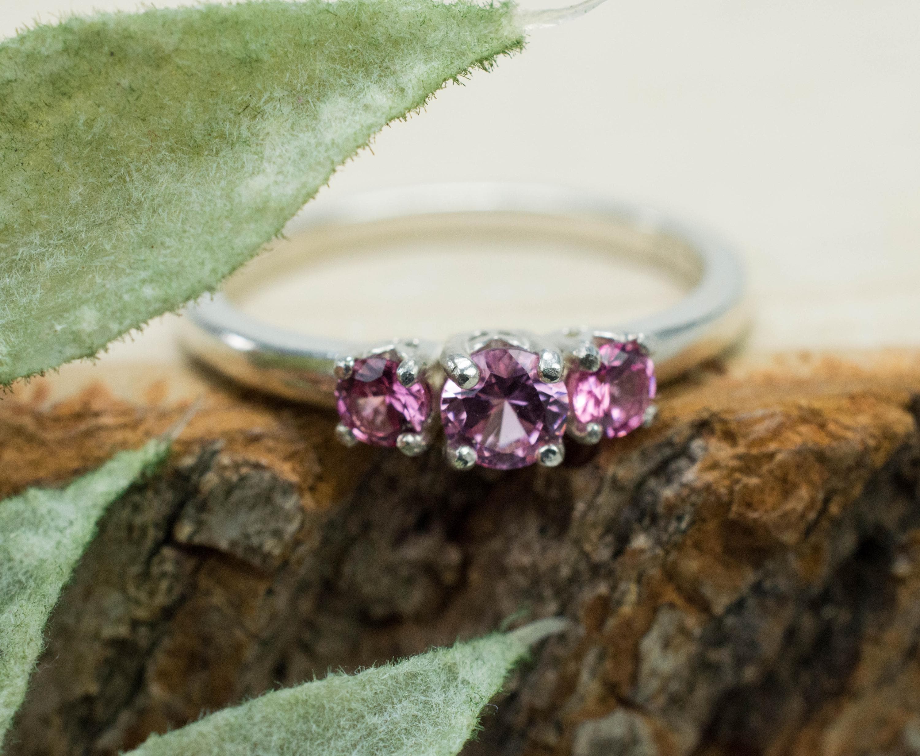 Pink Spinel Ring, Natural Untreated Vietnam Spinel; 0.490cts - Mark Oliver Gems