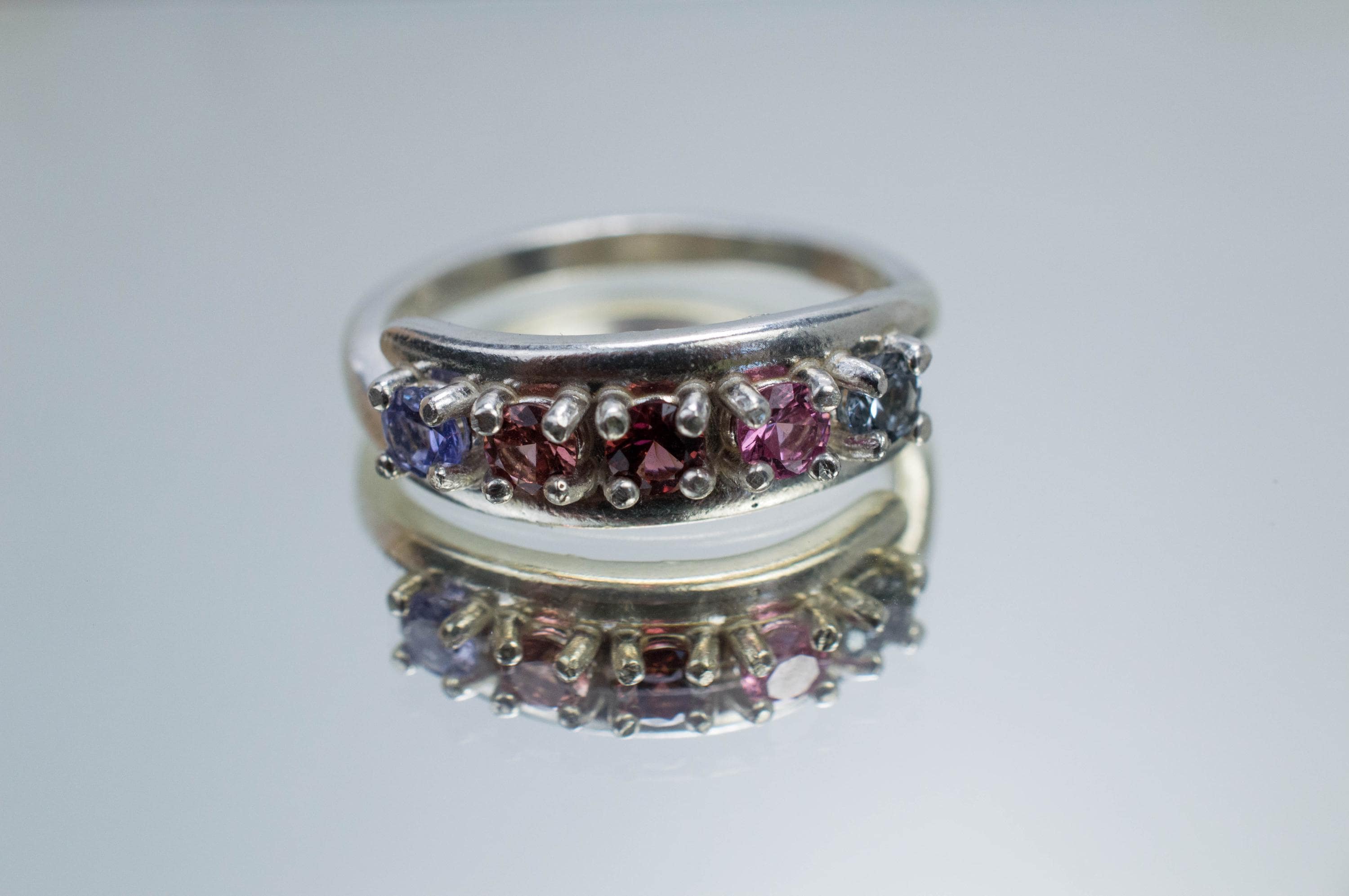Spinel Ring, Natural Untreated Vietnam Spinel; 0.635cts - Mark Oliver Gems
