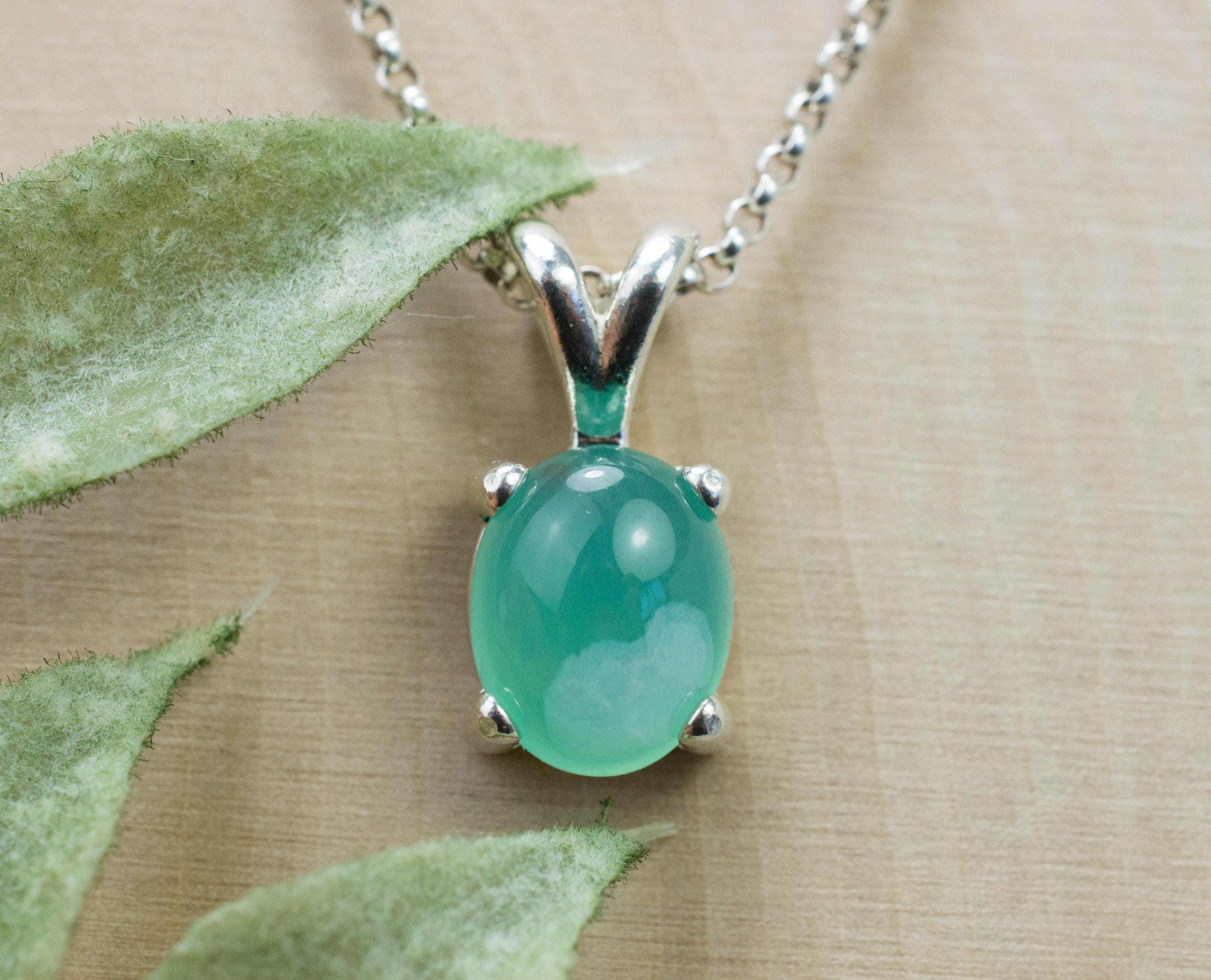 Aquaprase Pendant; Genuine Untreated African Aquaprase™; 2.575cts - Mark Oliver Gems