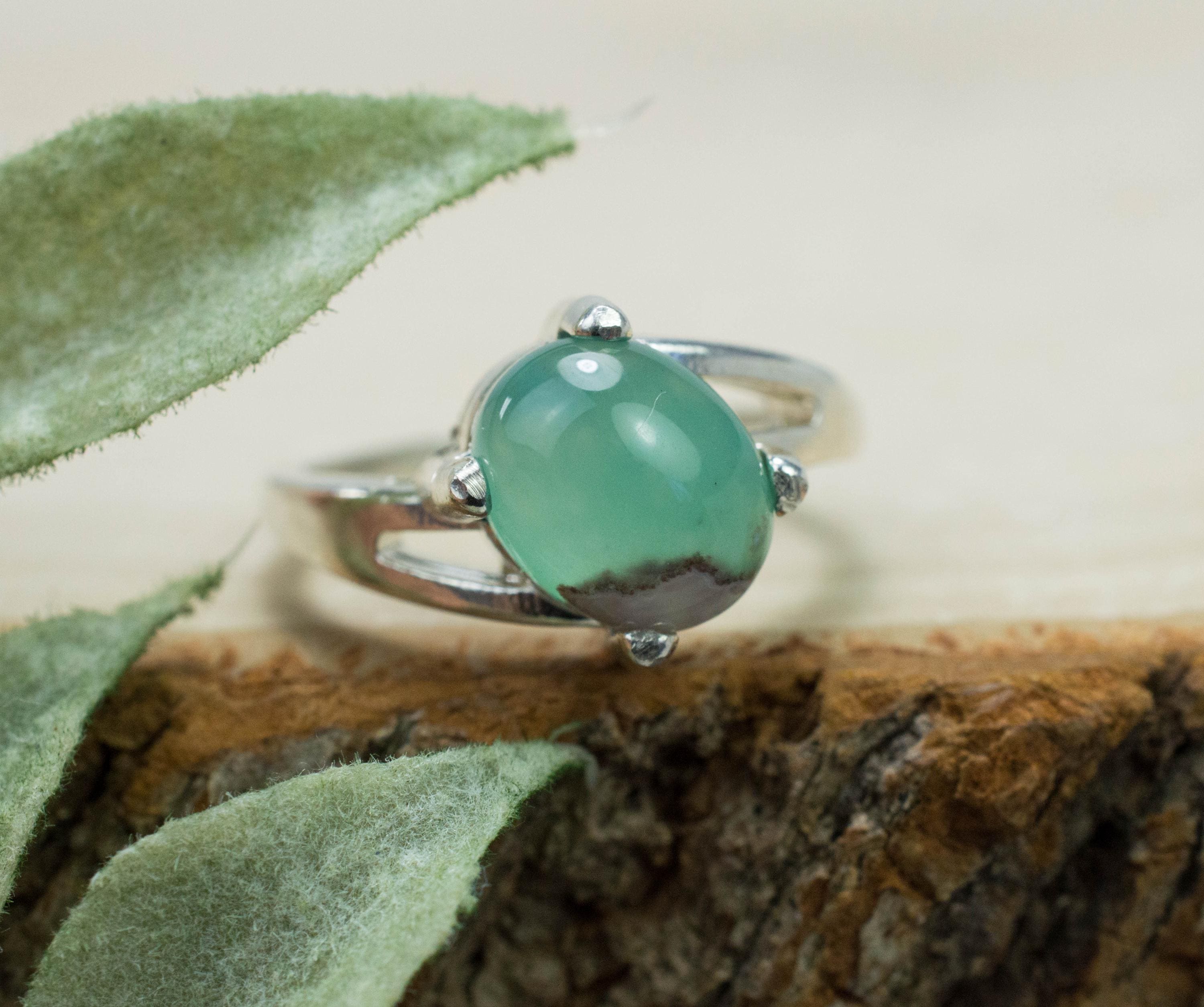 Aquaprase Ring, Natural Untreated African Aquaprase™; 2.925cts - Mark Oliver Gems