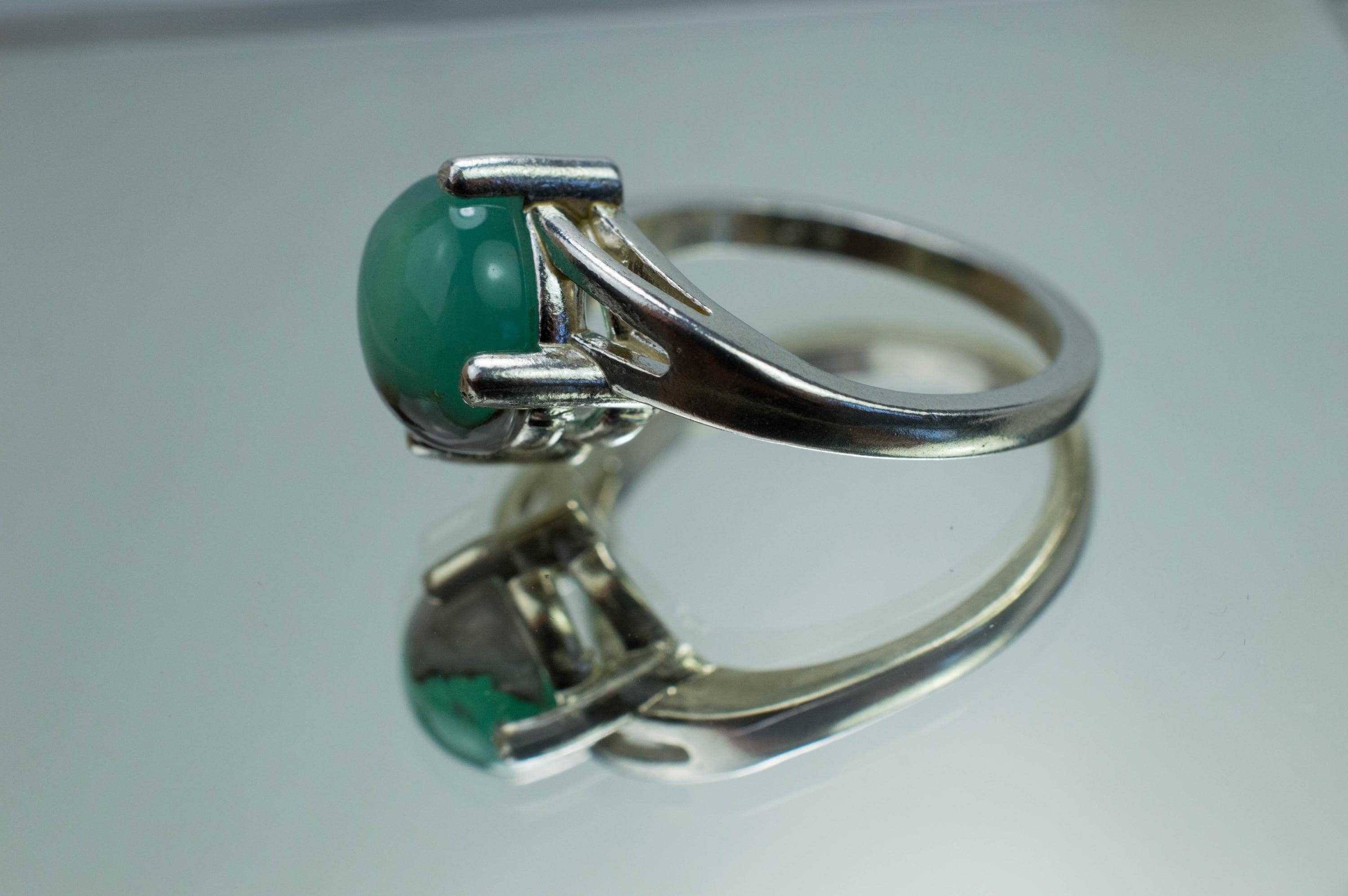 Aquaprase Ring, Natural Untreated African Aquaprase™; 2.925cts - Mark Oliver Gems