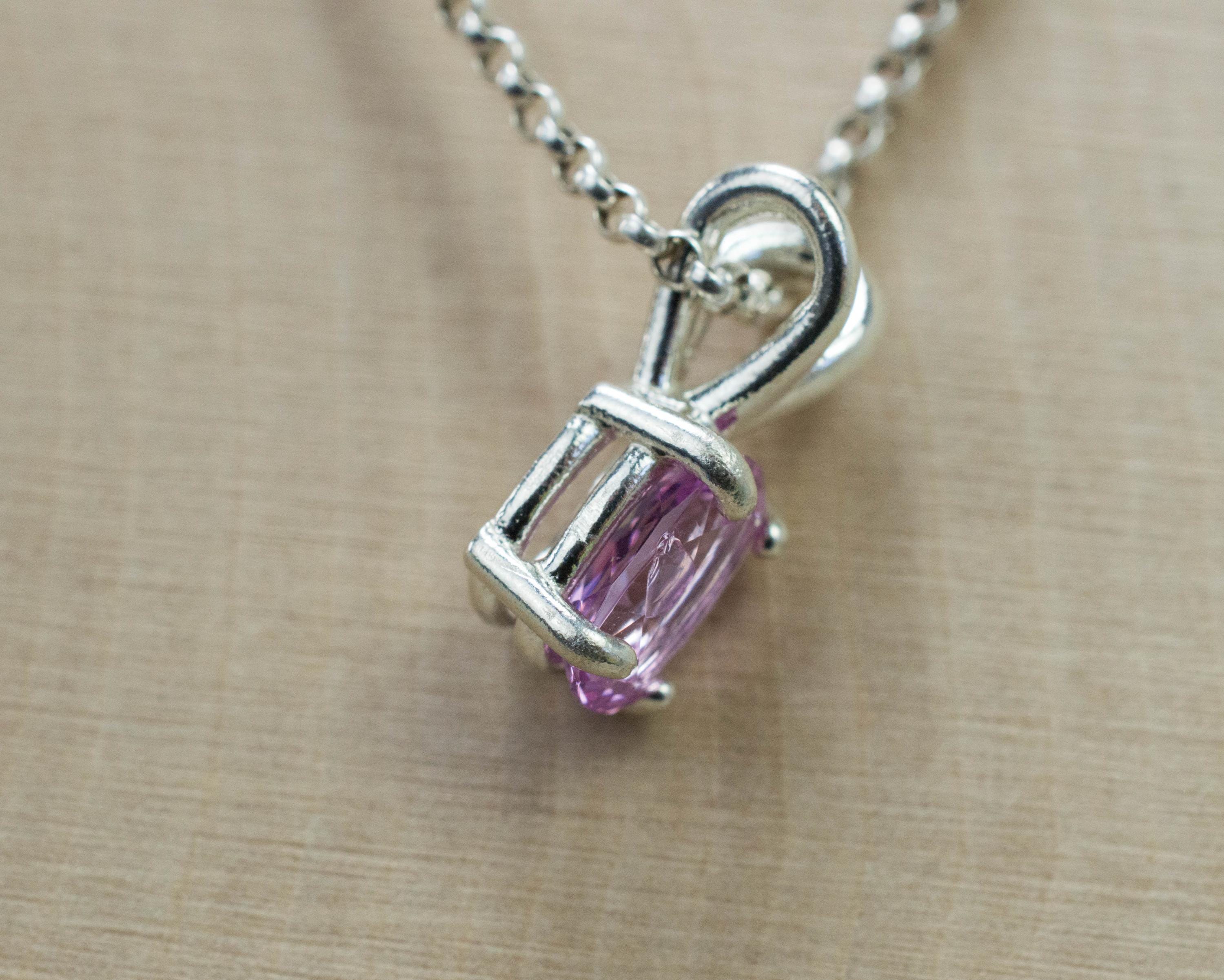 Pink Spinel Pendant; Genuine Untreated Vietnam Spinel; 1.030cts - Mark Oliver Gems