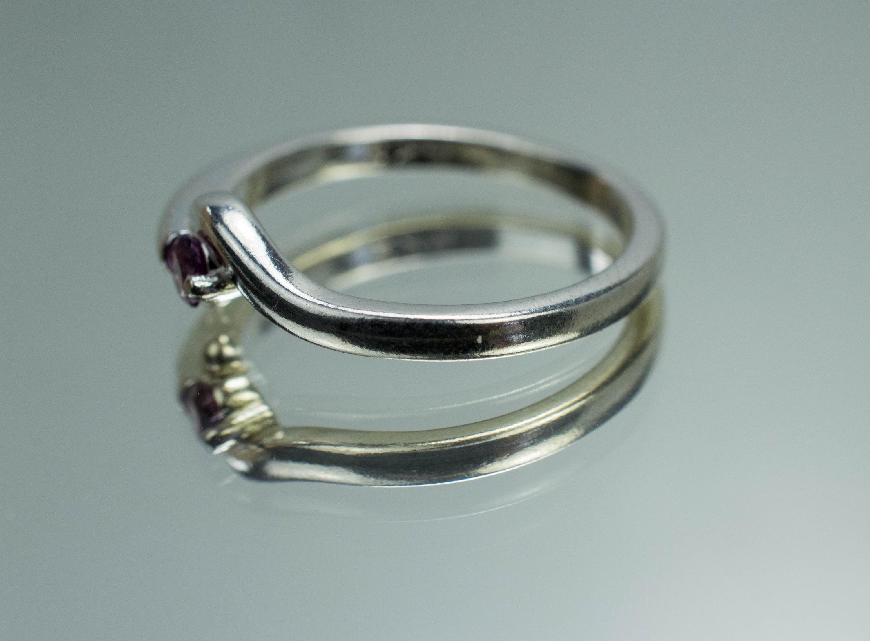 Pink Spinel Ring, Natural Untreated Vietnam Spinel; 0.150cts - Mark Oliver Gems