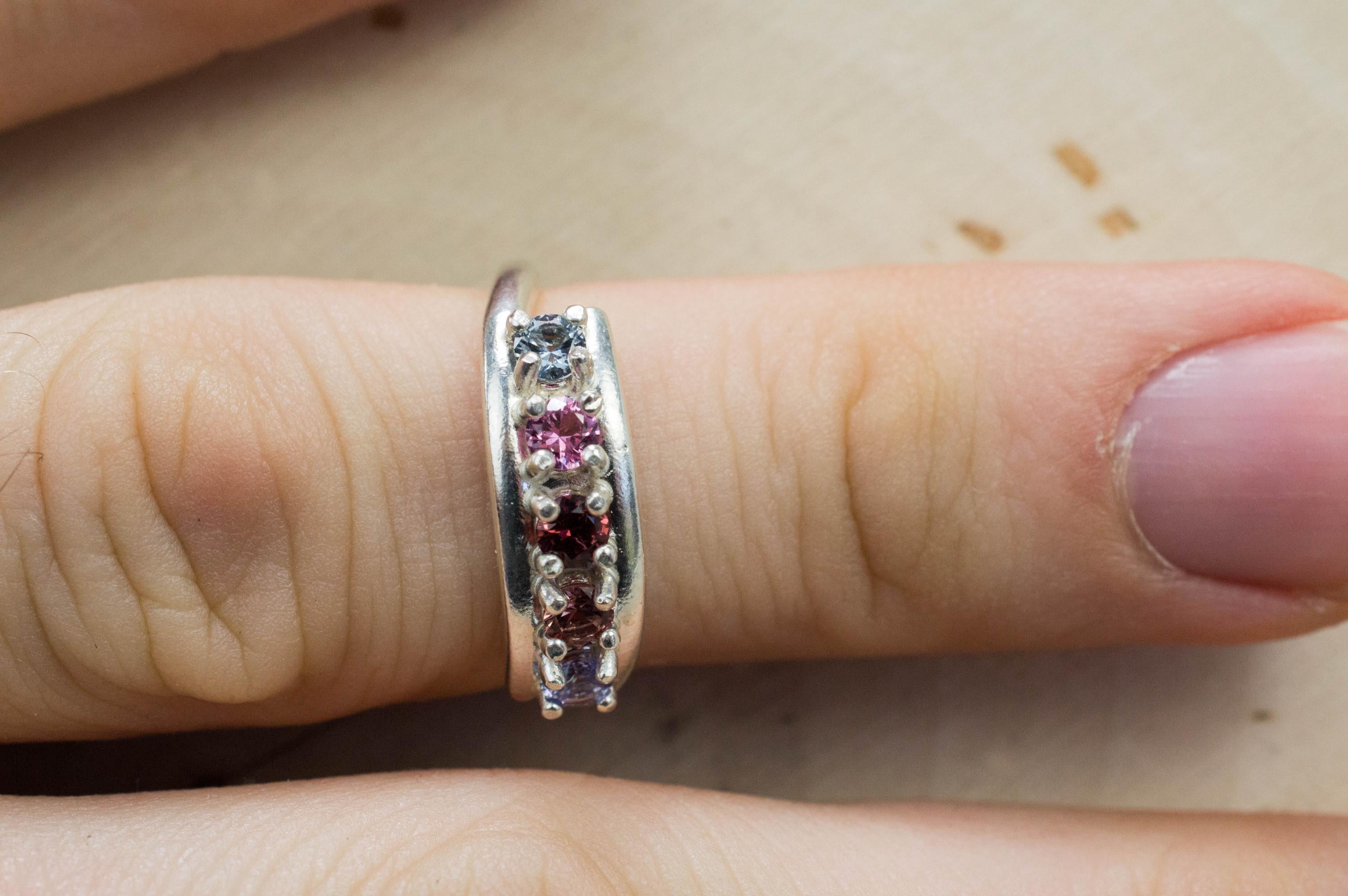 Spinel Ring, Natural Untreated Vietnam Spinel; 0.635cts - Mark Oliver Gems